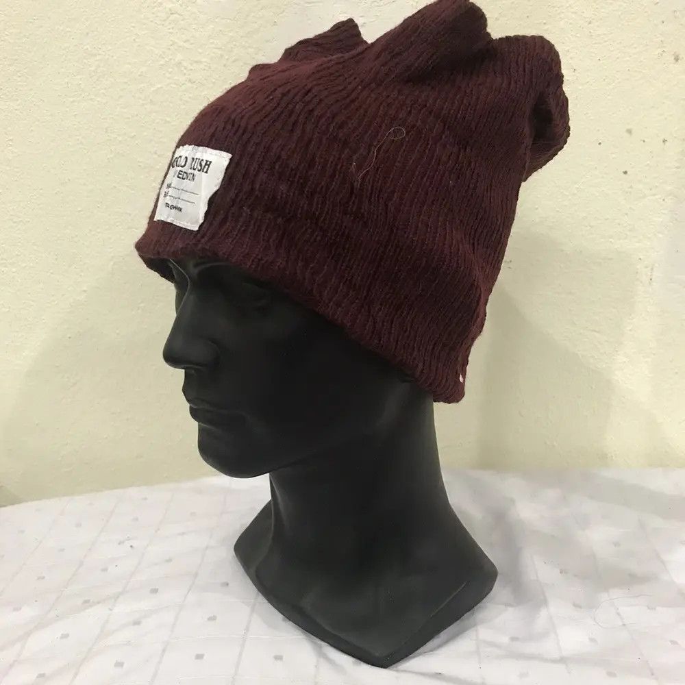 Edwin × Vintage Edwin Plain Beanie Hat Size ONE SIZE - 3 Thumbnail