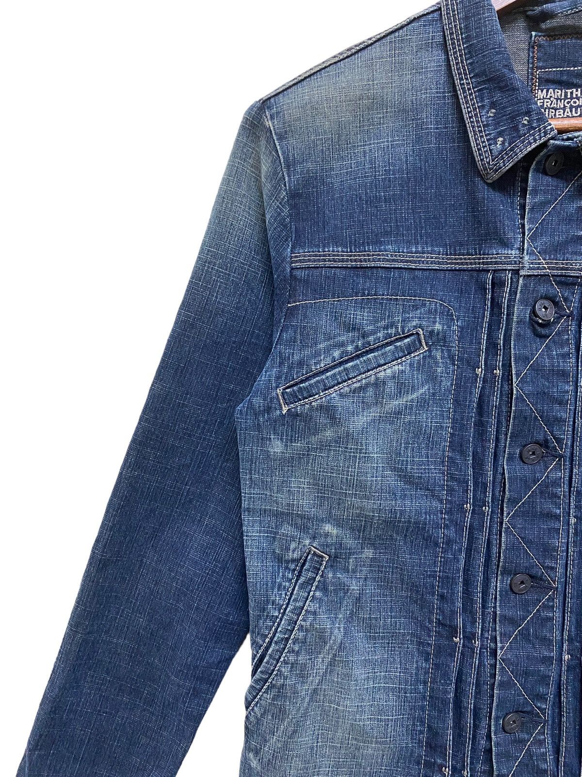 Marithe + Francois Girbaud Vintage Brand Marithe Francois Girbaud Denim Jacket 1990s Size M / US 6-8 / IT 42-44 - 9 Thumbnail