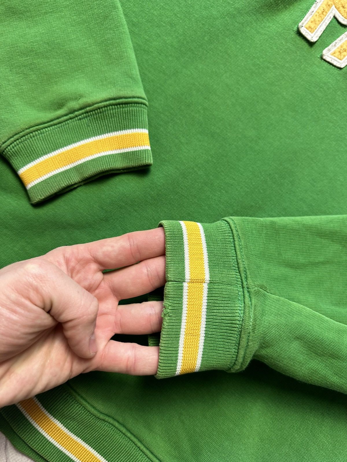 Vintage Vintage Sao Paolo soccer jacket green Brazil Brasil XL Size US XL / EU 56 / 4 - 6 Thumbnail