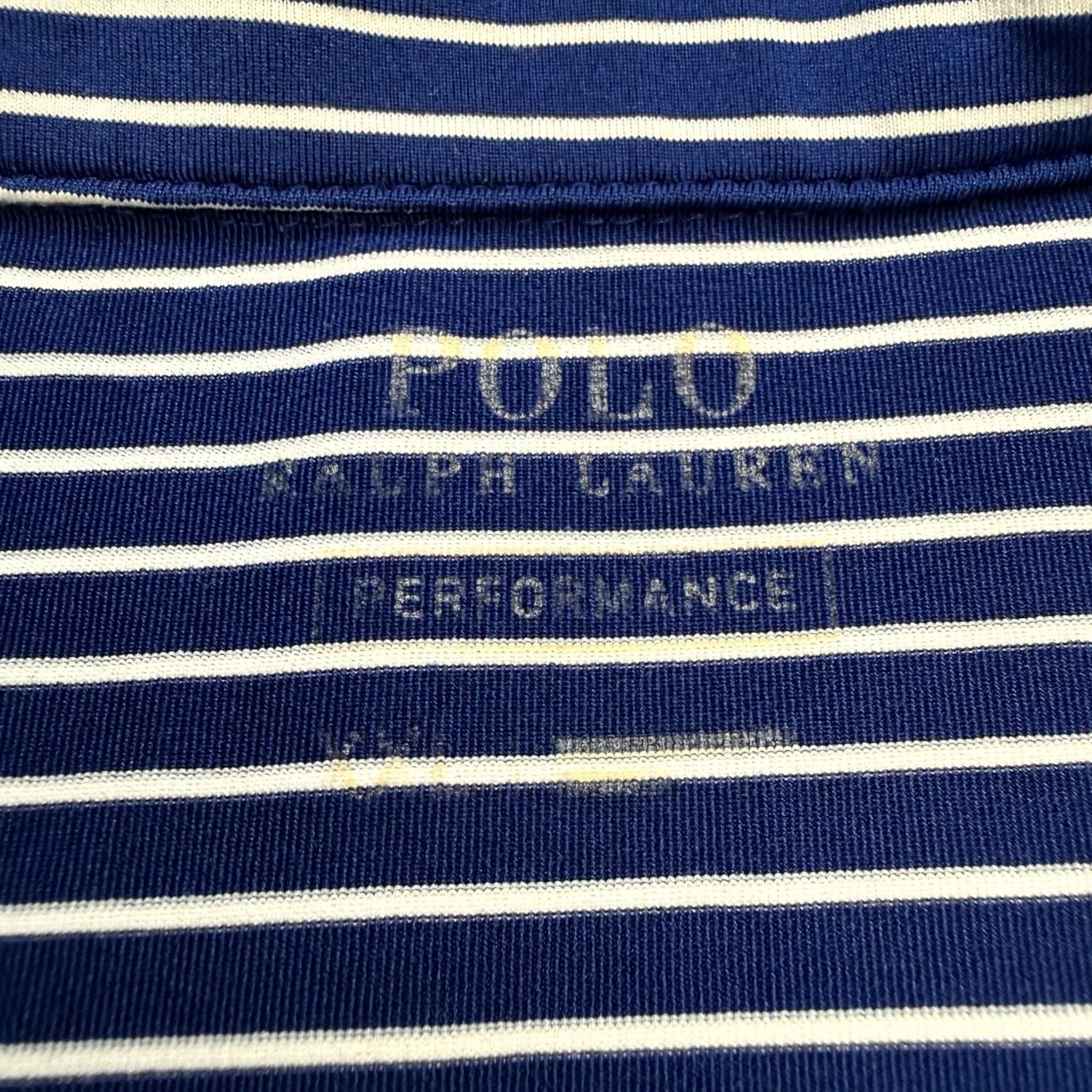 Polo Ralph Lauren Polo Ralph Lauren Shirt Mens 2XL Blue Striped Performance Polo Pony Golf Travel Shirt Size US XXL / EU 58 / 5 - 5 Thumbnail