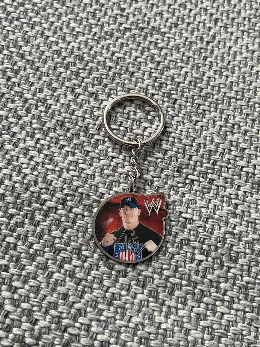 WWE × WWF John Cena wwe wrestling keychain (2009) Size ONE SIZE - 1 Thumbnail