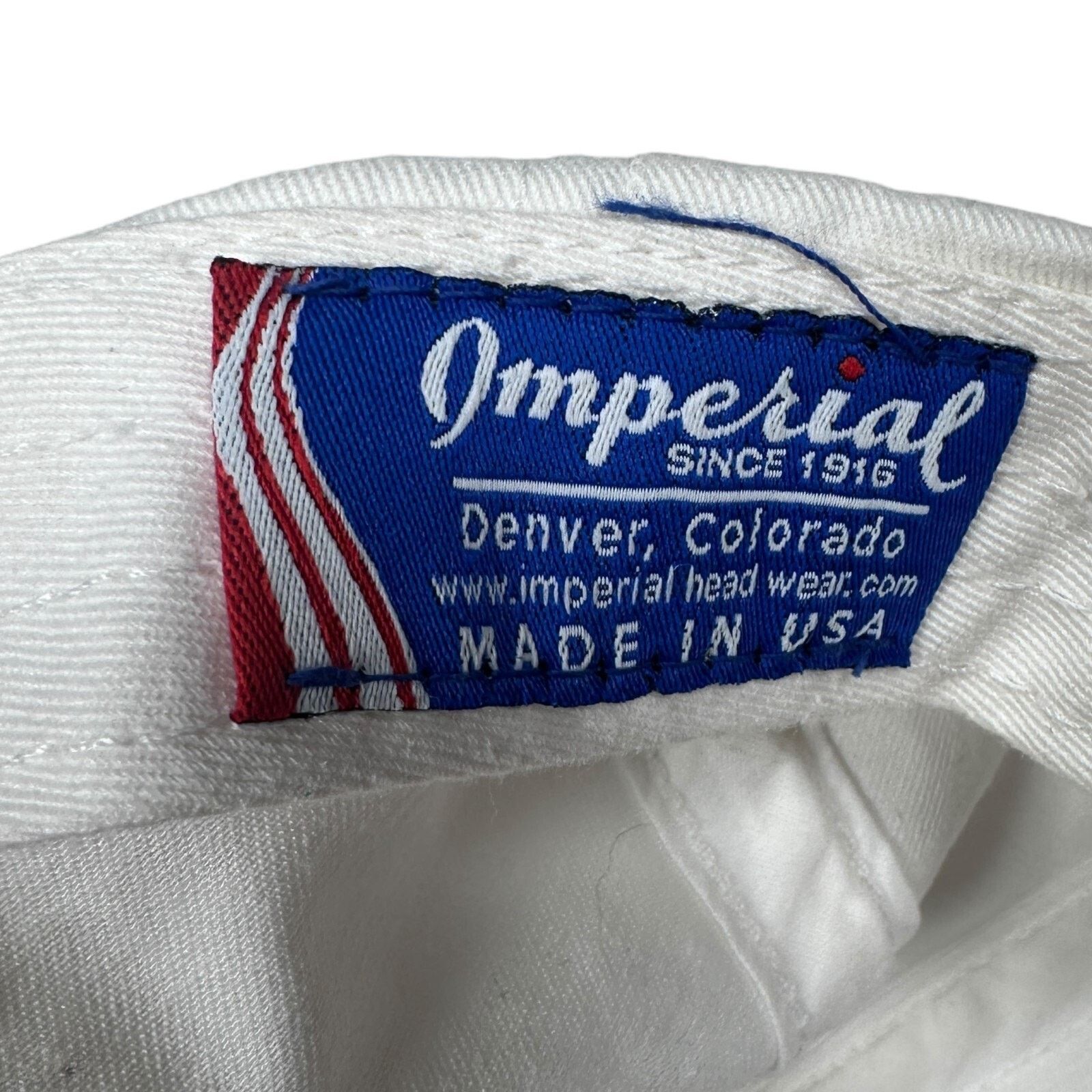 Imperial David Toms Autographed Hat Men’s White Lincoln Financial Size ONE SIZE - 7 Thumbnail