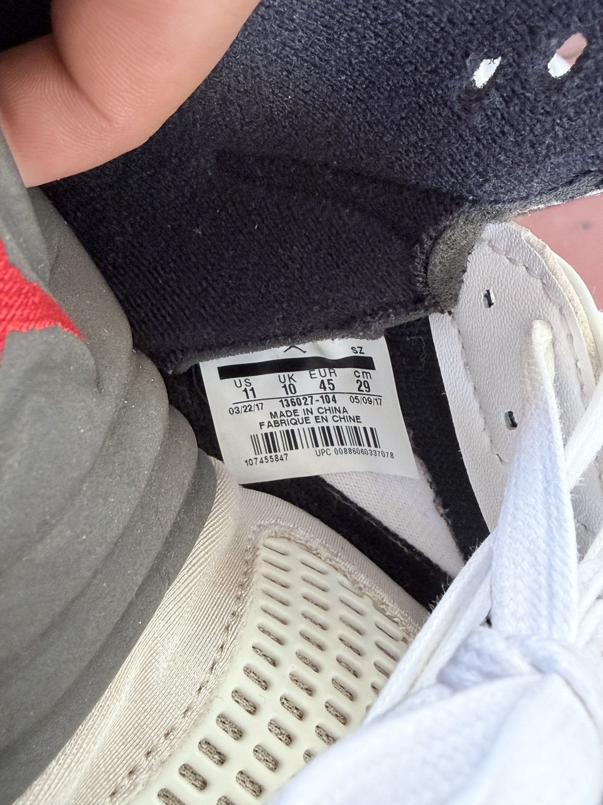 Jordan Brand Jordan 5 White Cement Size US 11 / EU 44 - 6 Thumbnail