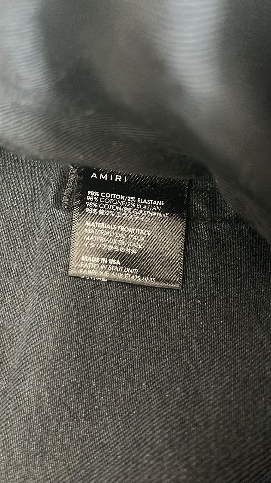 Amiri Amiri rare mx-1 black cashew flower Size US 30 / EU 46 - 6 Thumbnail