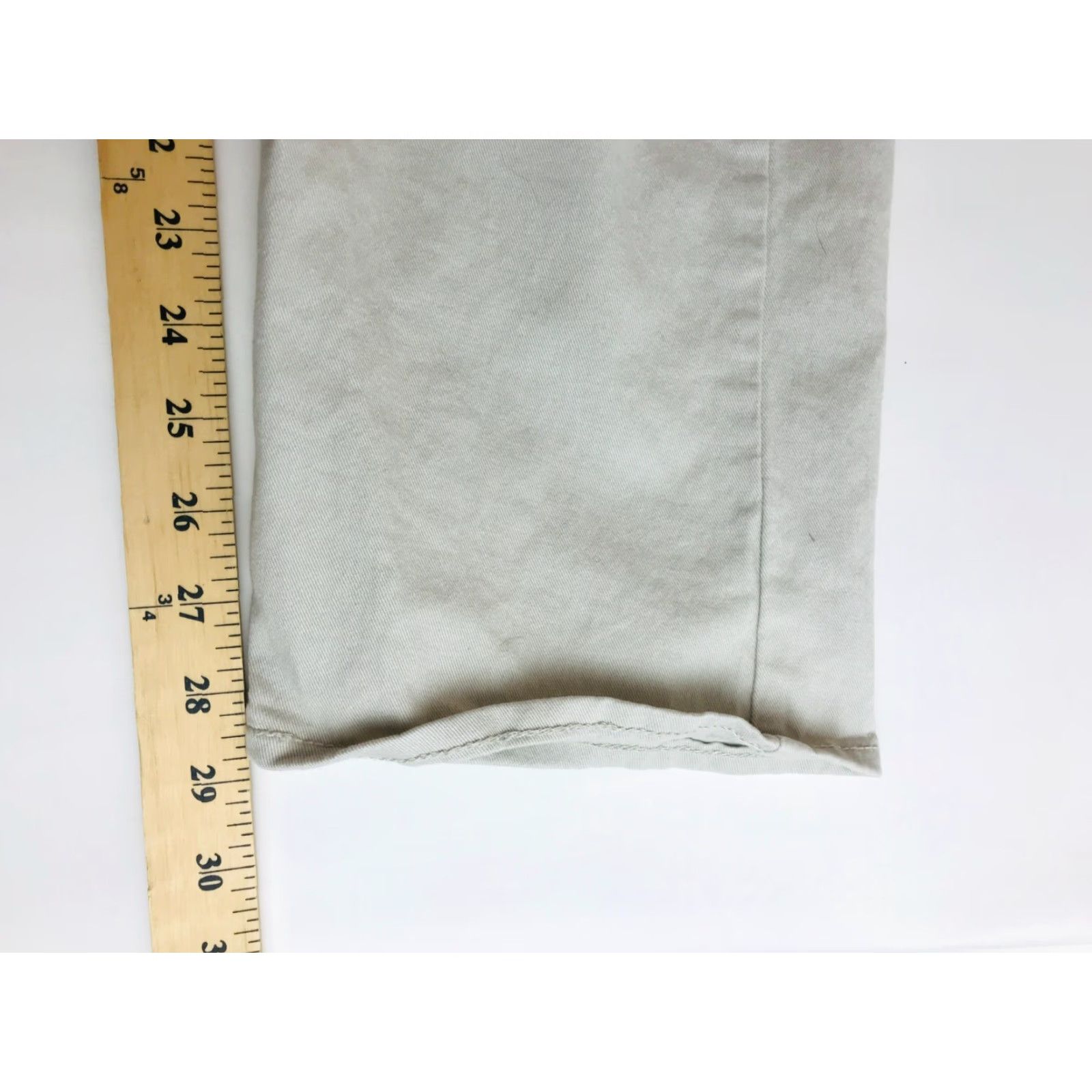 Dockers DOCKERS Pants Men's 34x29 Light Gray Straight Fit Pockets Regular Chino Mens Size US 34 / EU 50 - 4 Thumbnail