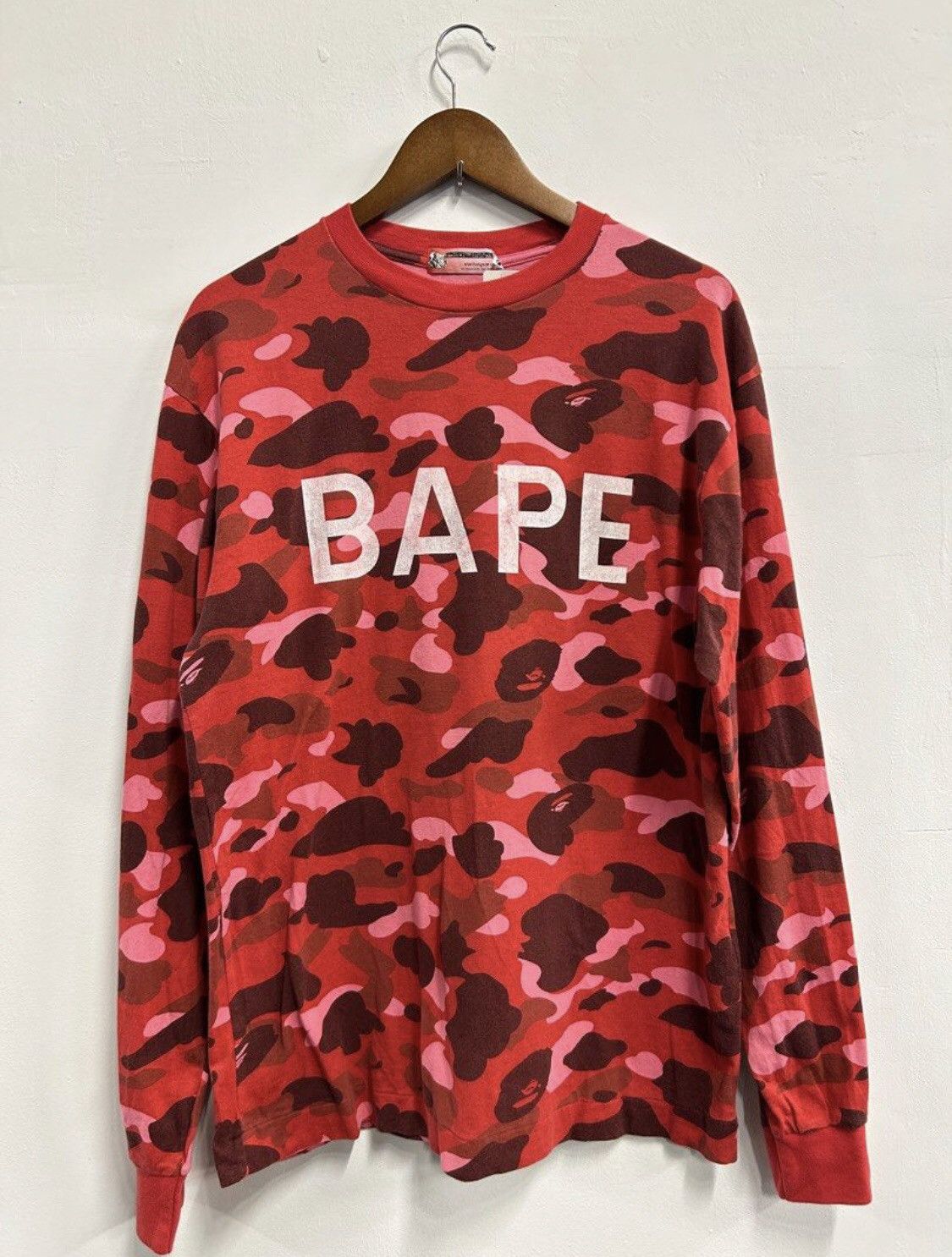 Bape × Nigo Bape Camo L/S Shirts Size US L / EU 52-54 / 3 - 1 Thumbnail