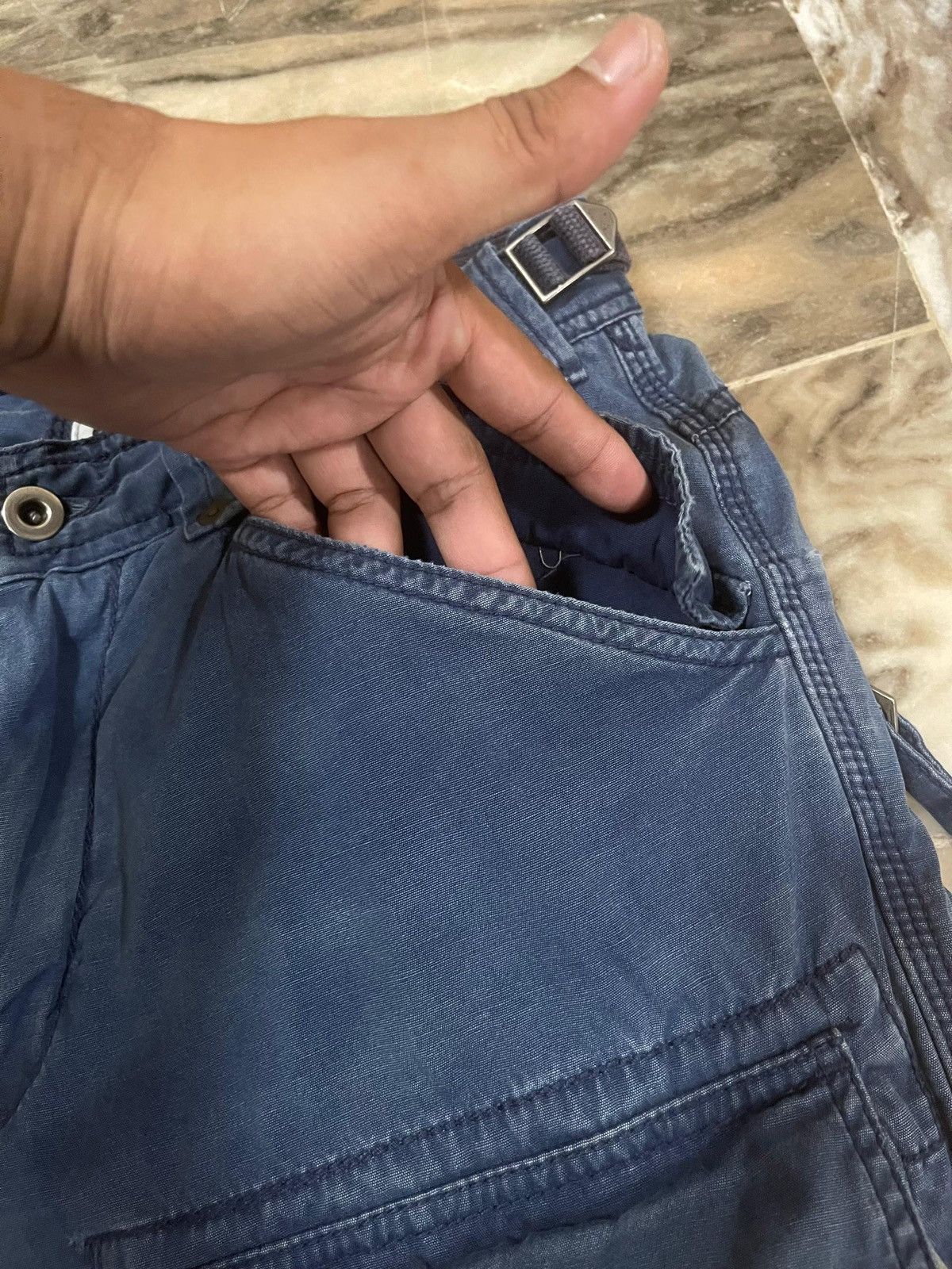 Polo Ralph Lauren Polo Ralph Lauren Faded Bondage Utility Pocket Cargo Pants Size US 33 - 7 Thumbnail