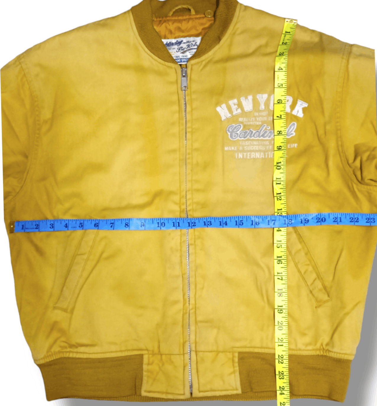 Japanese Brand × Vintage Vintage Outstanding Cardinal New York Varsity Jacket Men's Size US M / EU 48-50 / 2 - 13 Thumbnail