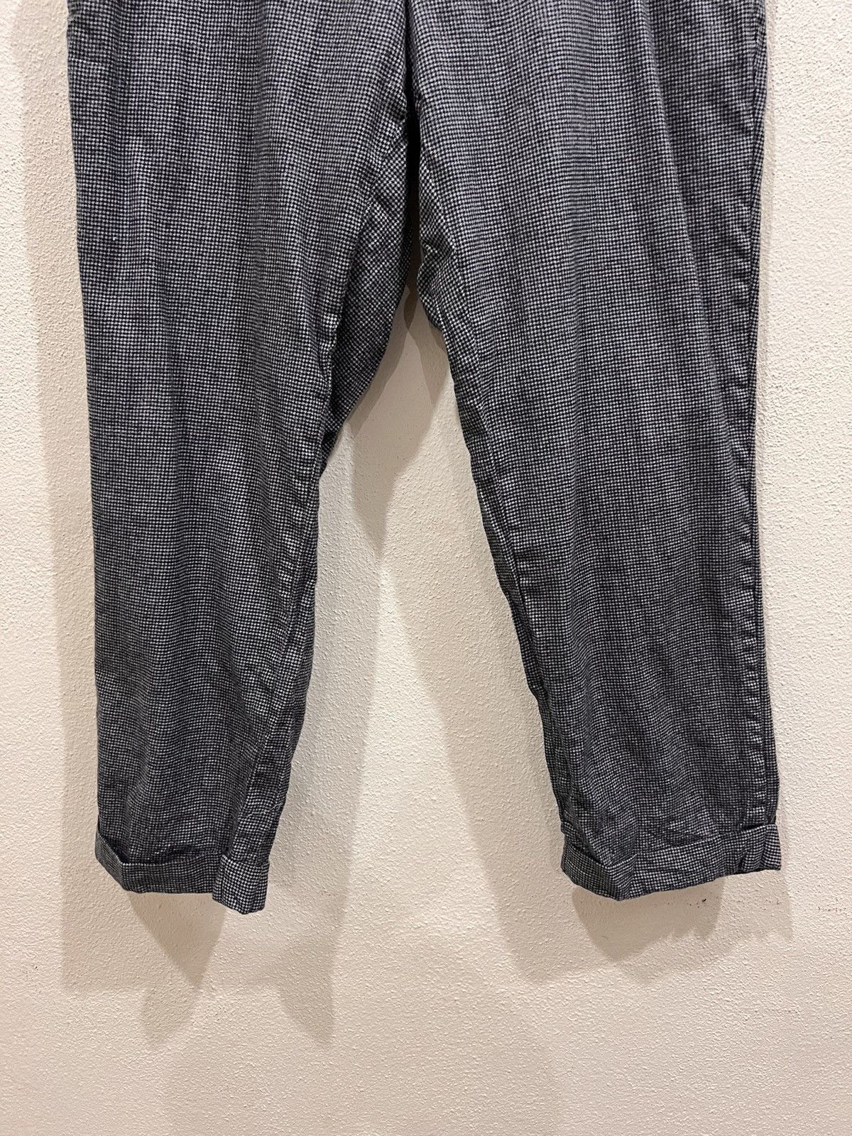 Japanese Brand × Uniqlo Japanese Brand Uniqlo Plaid tartan Wool pant Size US 30 / EU 46 - 4 Thumbnail