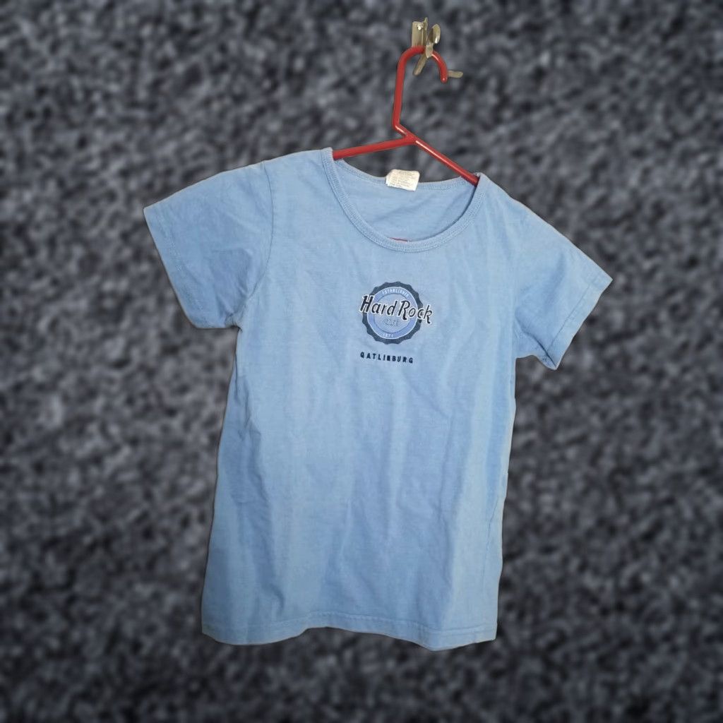 Hard Rock Cafe VTG Womens S Hard Rock Cafe Gatlinburg TN T-shirt Embroidered USA Size S / US 4 / IT 40 - 1 Thumbnail