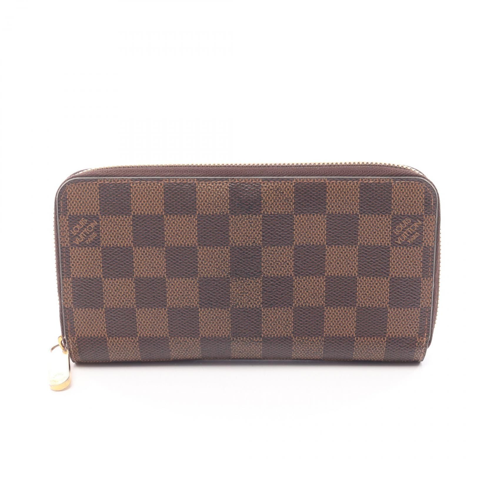 Louis Vuitton Louis Vuitton Louis Vuitton Zippy Wallet Damier Long Wallet Textile Long Wallet N60046 DUTY FREE for USA Size ONE SIZE - 1 Thumbnail