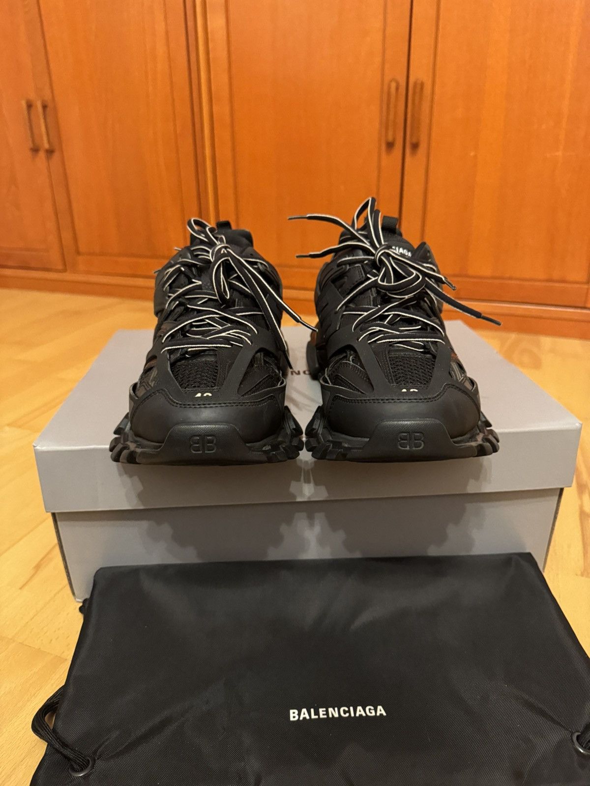 Balenciaga Balenciaga Track Triple Black Size US 9 / EU 42 - 6 Thumbnail