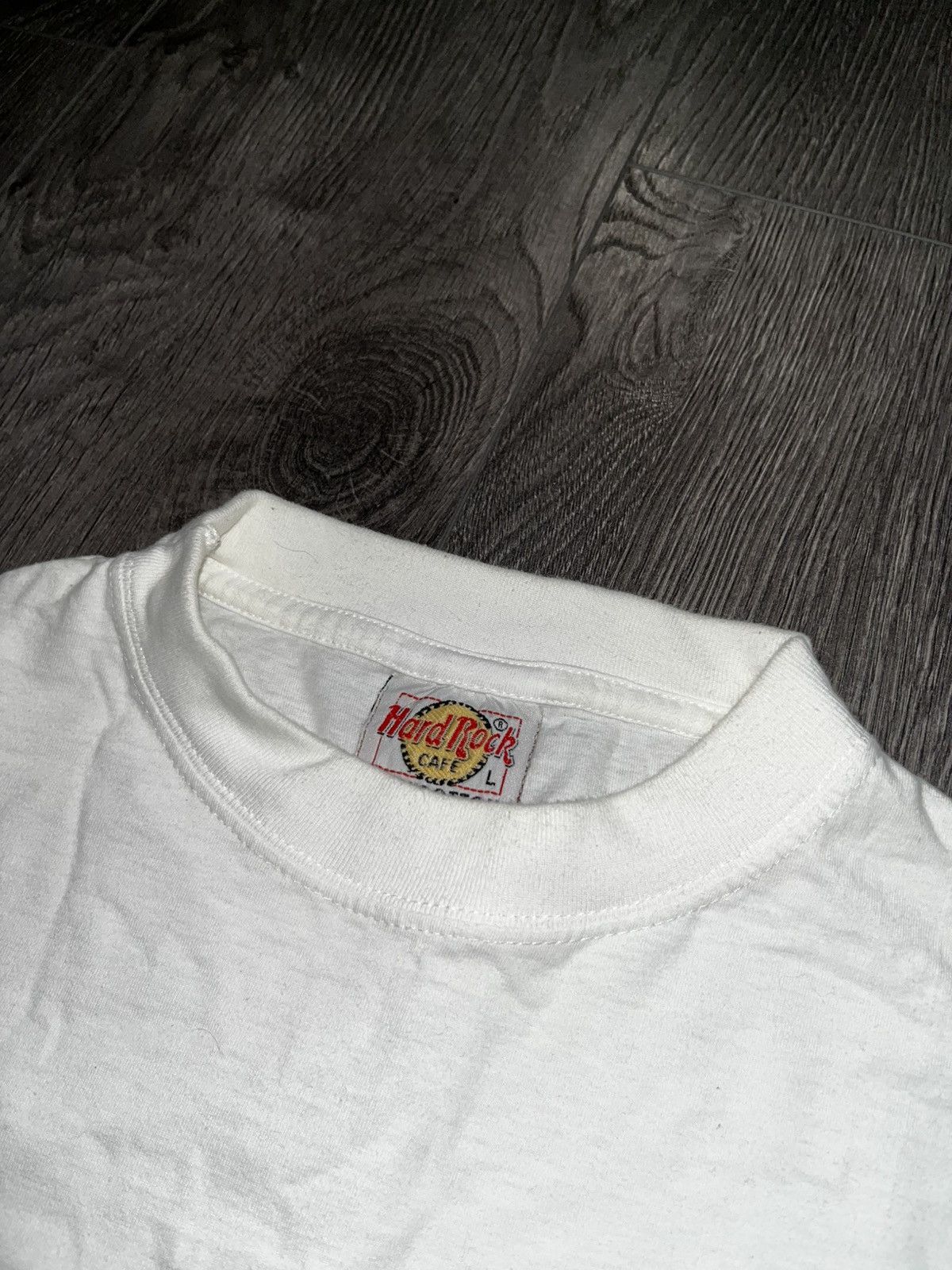 Hard Rock Cafe Vintage 90s Hard Rock Cafe Amsterdam Graphic Tee L Size US L / EU 52-54 / 3 - 4 Thumbnail