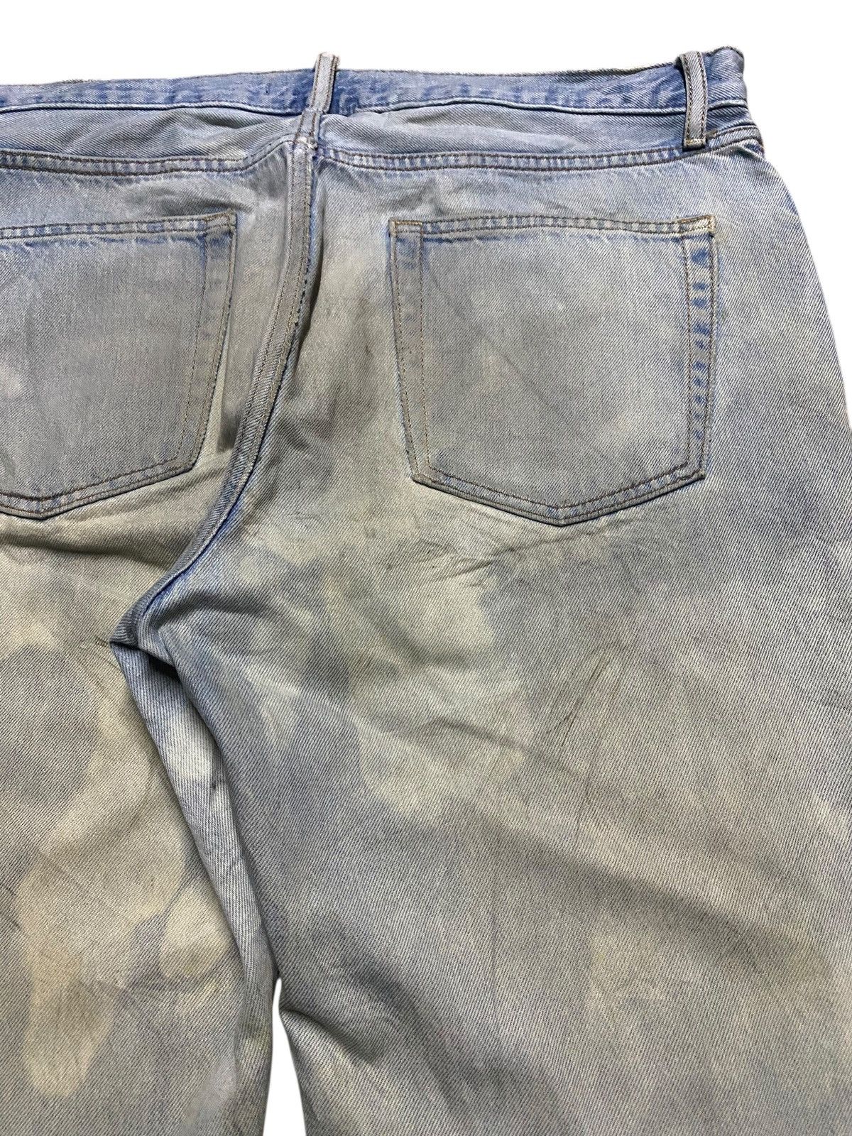 Japanese Brand Vintage Japanese Brand Uniqlo Crazy Mud Wash Distressed Jean Size US 36 / EU 52 - 10 Thumbnail