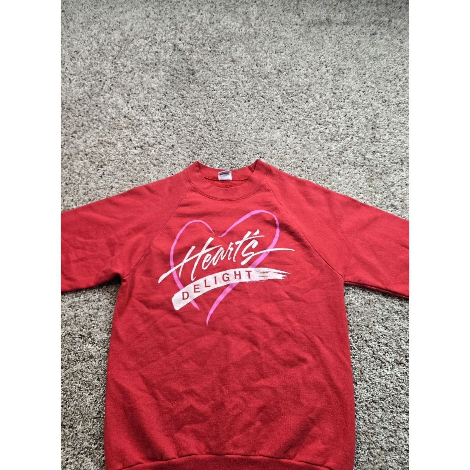 Vintage VINTAGE Tennessee River Sweatshirt Womens M Red Hearts Delight 80s Size M / US 6-8 / IT 42-44 - 3 Thumbnail