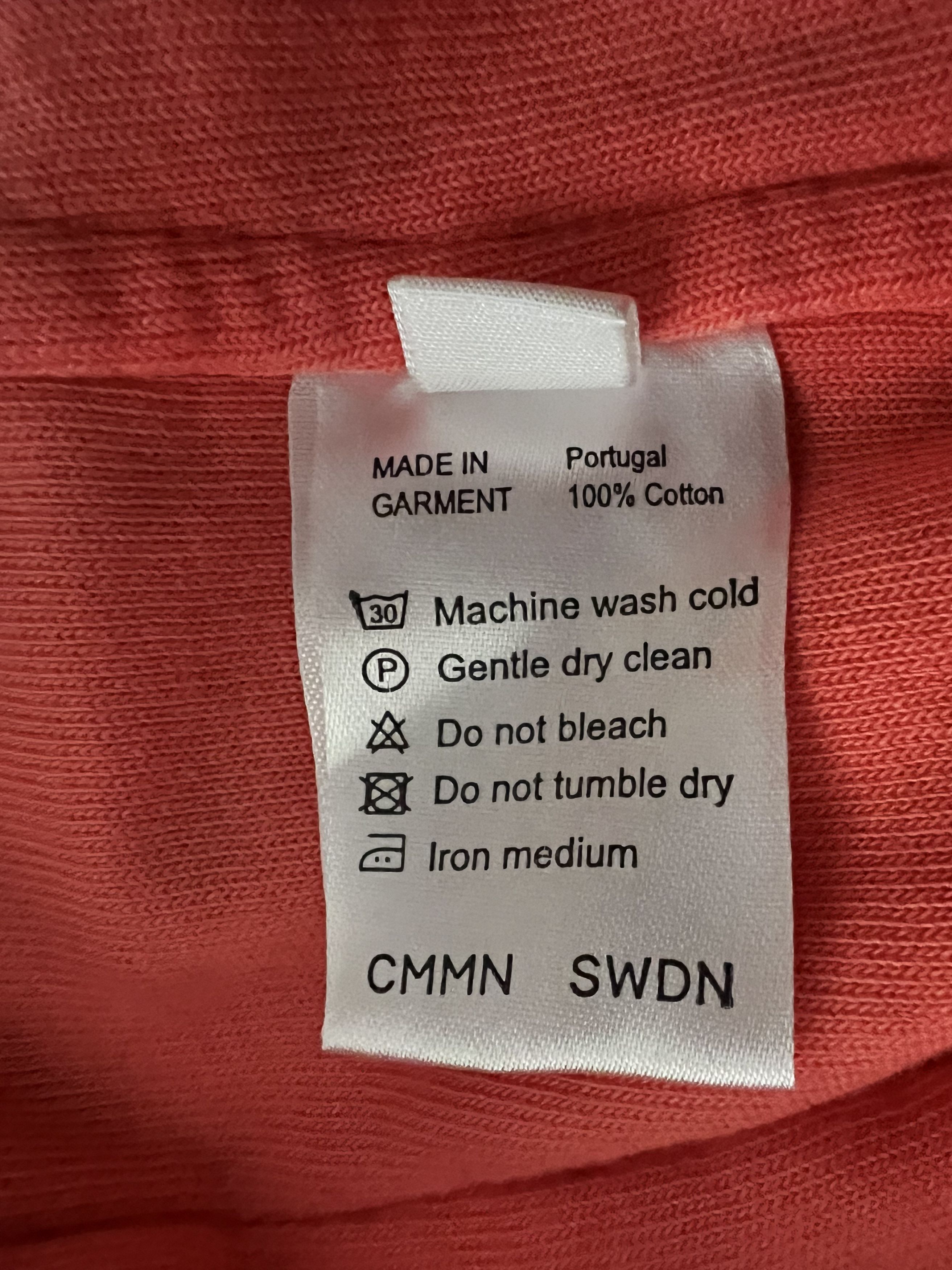 CMMN SWDN Set Shirt+Short Soft Cotton Terry Size US M / EU 48-50 / 2 - 12 Thumbnail