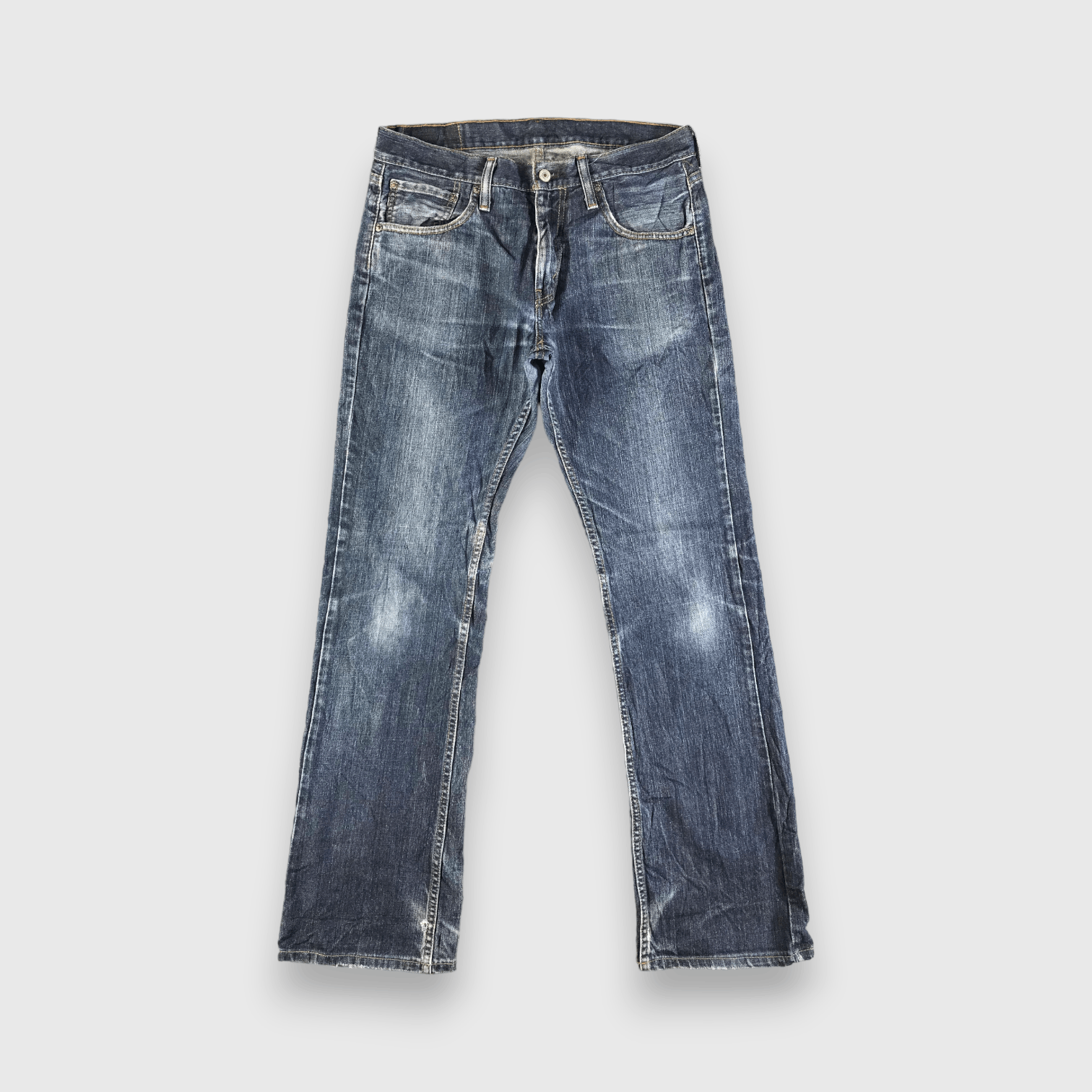 Levi's Vintage Blue Wash Levis 527 Jeans-J4186 Size US 33 - 1 Thumbnail