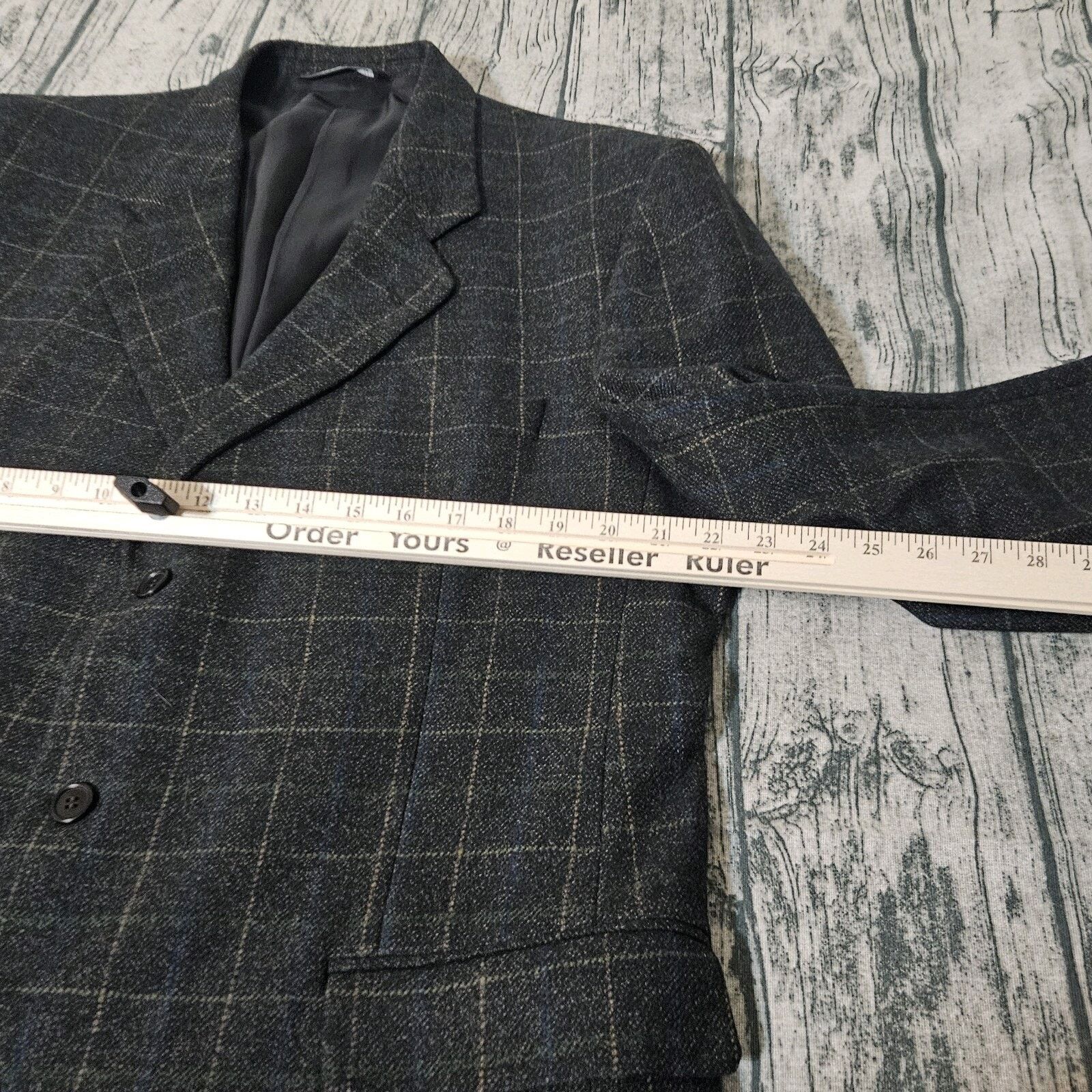 Ermenegildo Zegna Ermenegildo Zegna CASHMERE 44L WOOL 90s men's Blazer Size 44L - 6 Thumbnail