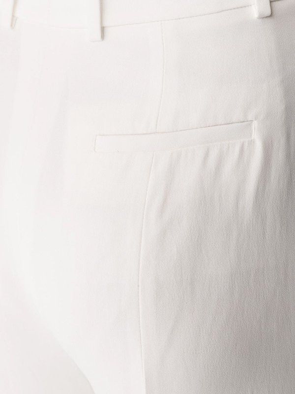 Alexander McQueen o1srvl11e0326 High Waisted Trousers in Ivory Size 26" / US 2 / IT 38 - 5 Thumbnail
