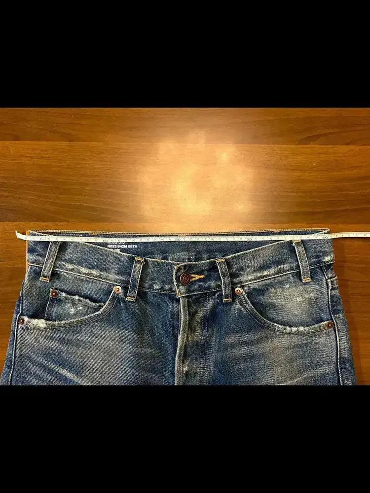 Celine Celine 22SS DIstressed Washed Denim Shorts-2505 Size US 30 / EU 46 - 3 Thumbnail