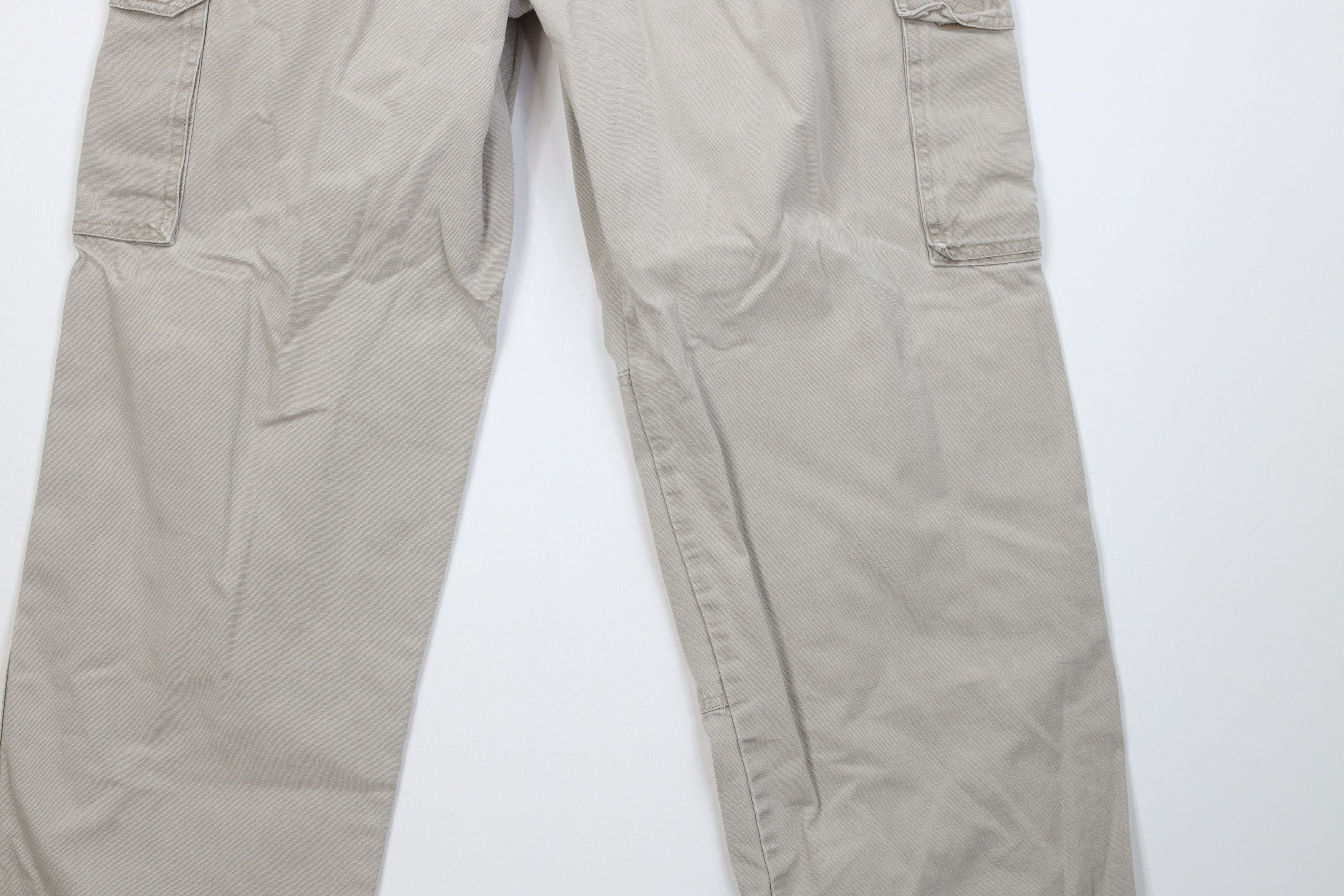 Cabelas Vintage 90s Cabelas Double Knee Wide Leg Cargo Pants Canvas Size US 33 - 15 Thumbnail