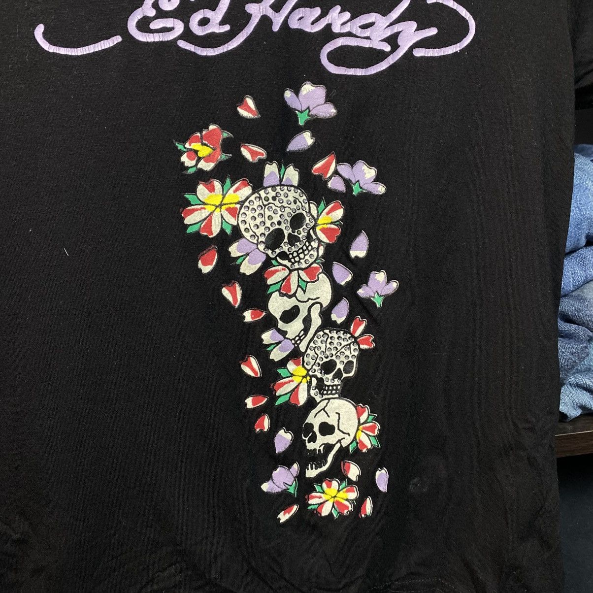 Ed Hardy Vintage Ed Hardy by Christian Audigier y2k opium tee size XL Size XL / US 12-14 / IT 48-50 - 3 Thumbnail