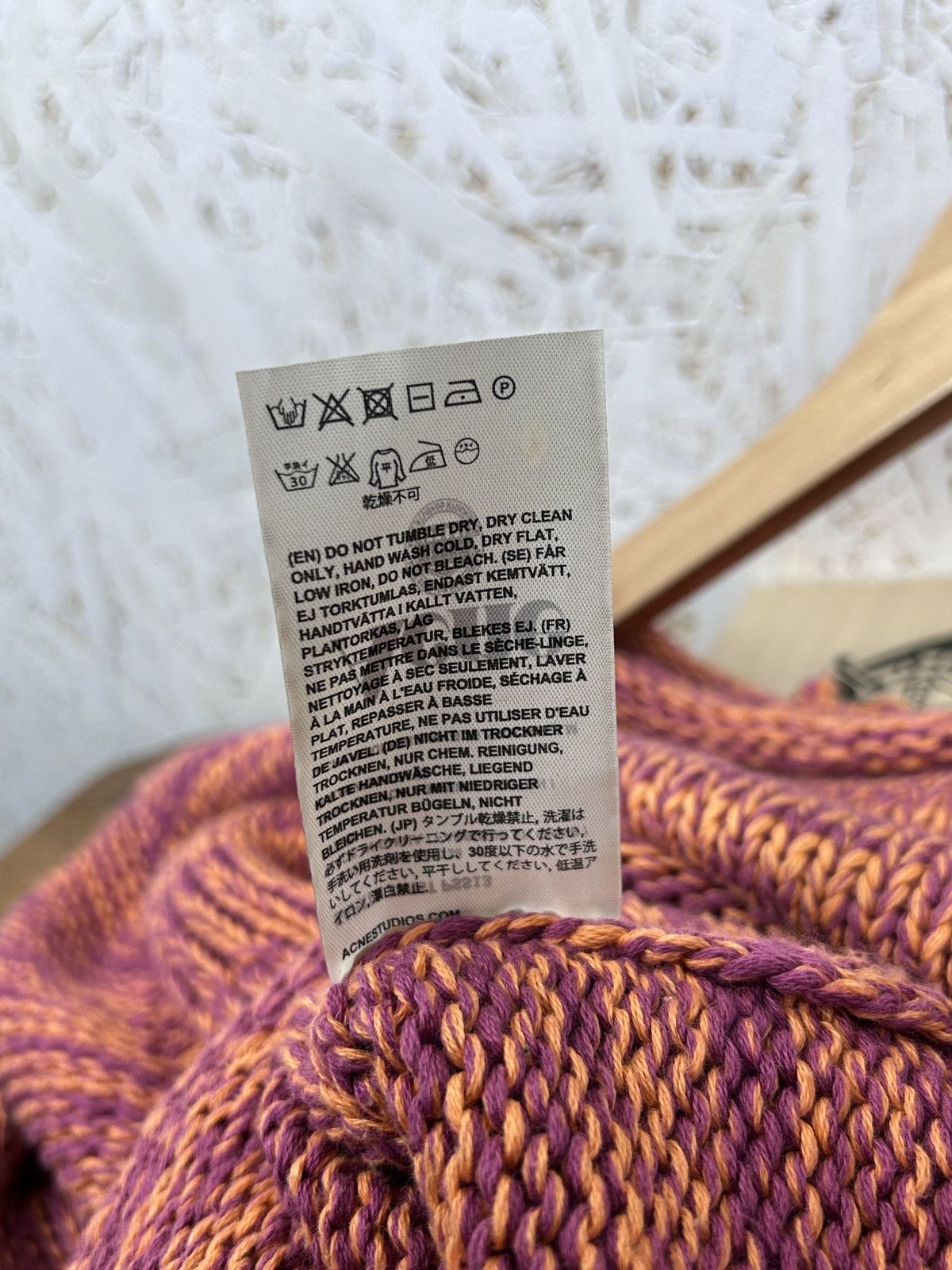 Acne Studios Acne Studios Sapata Twist PSS13 Multicolor Kntitwear Sweater Size S / US 4 / IT 40 - 8 Thumbnail