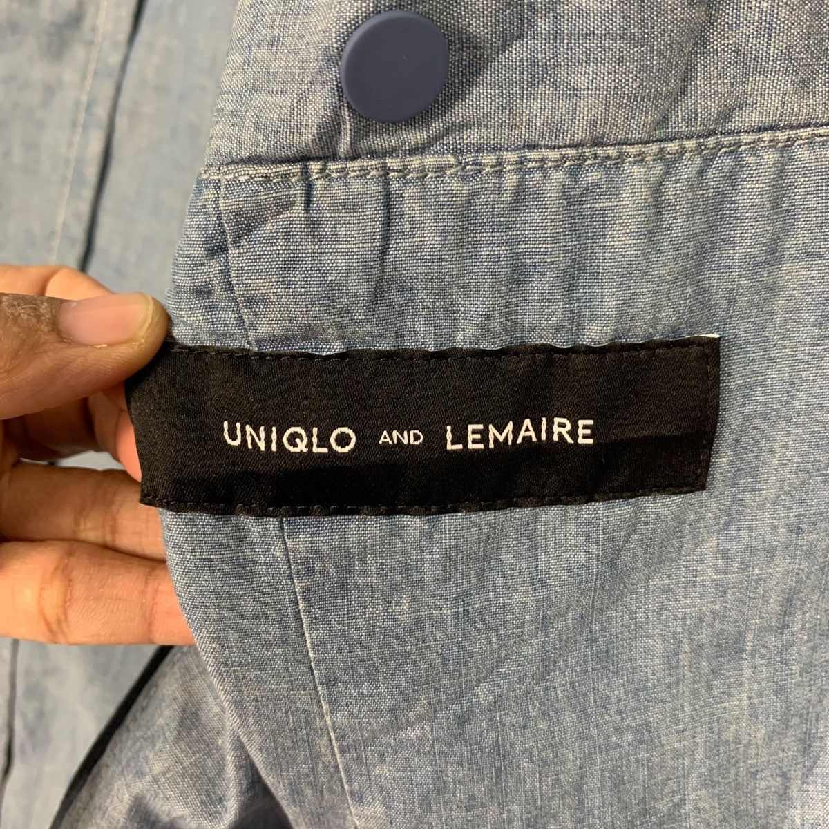 Lemaire × Uniqlo UNIQLO and LEMAIRE Jeans Blazer Suit Jacket #2335-C104 Size US S / EU 44-46 / 1 - 15 Thumbnail