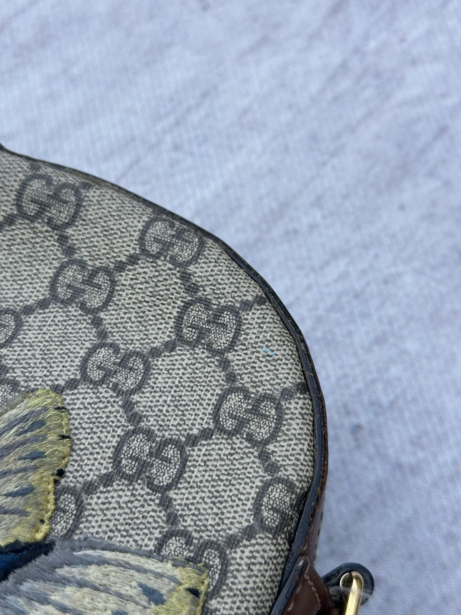 Gucci Gucci Crossbody Chain Bag Supreme GG Monogram Butterflies Size ONE SIZE - 17 Thumbnail