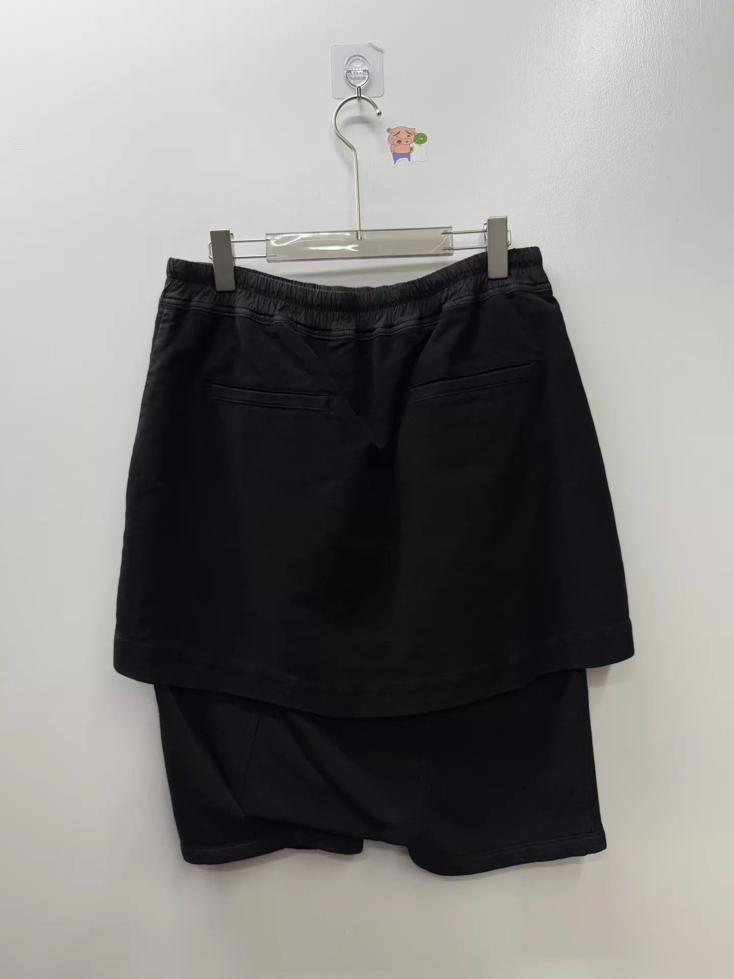 Rick Owens Rick Owens Black Suede 2-Layer Skort S IT Like New Size US 30 / EU 46 - 3 Thumbnail