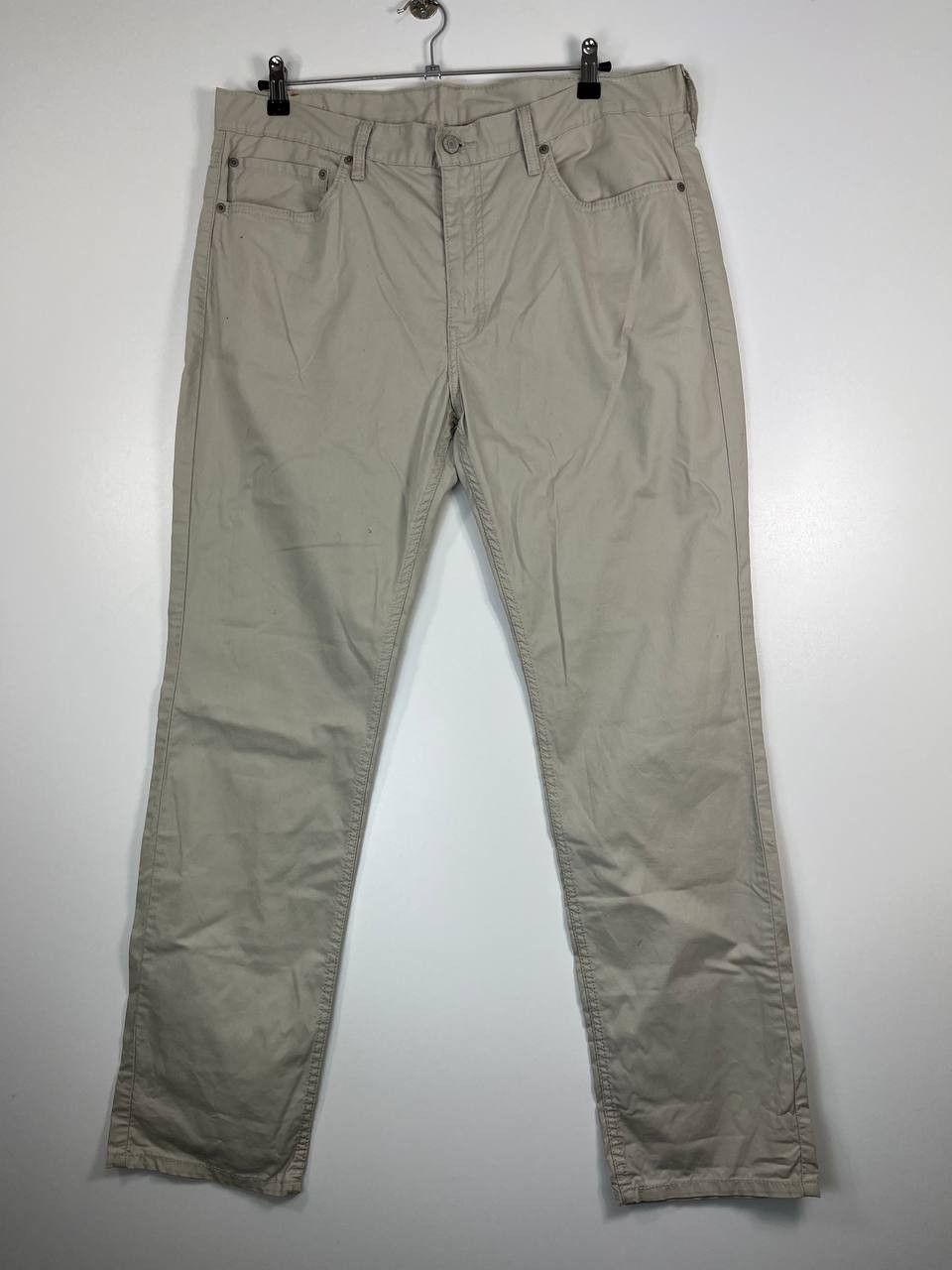 Levi's Levi’s 511 Slim Fit Chino Pants Beige Khaki Size W38 L Size US 38 / EU 54 - 1 Thumbnail