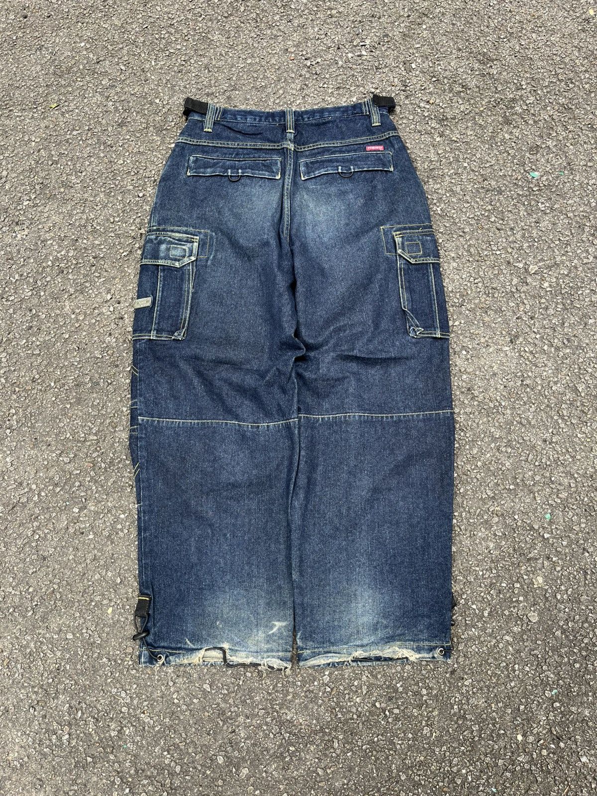 Southpole Baggy Jeans Freaky Massive Cargo Pants Multipocket Skater Size US 32 / EU 48 - 10 Thumbnail