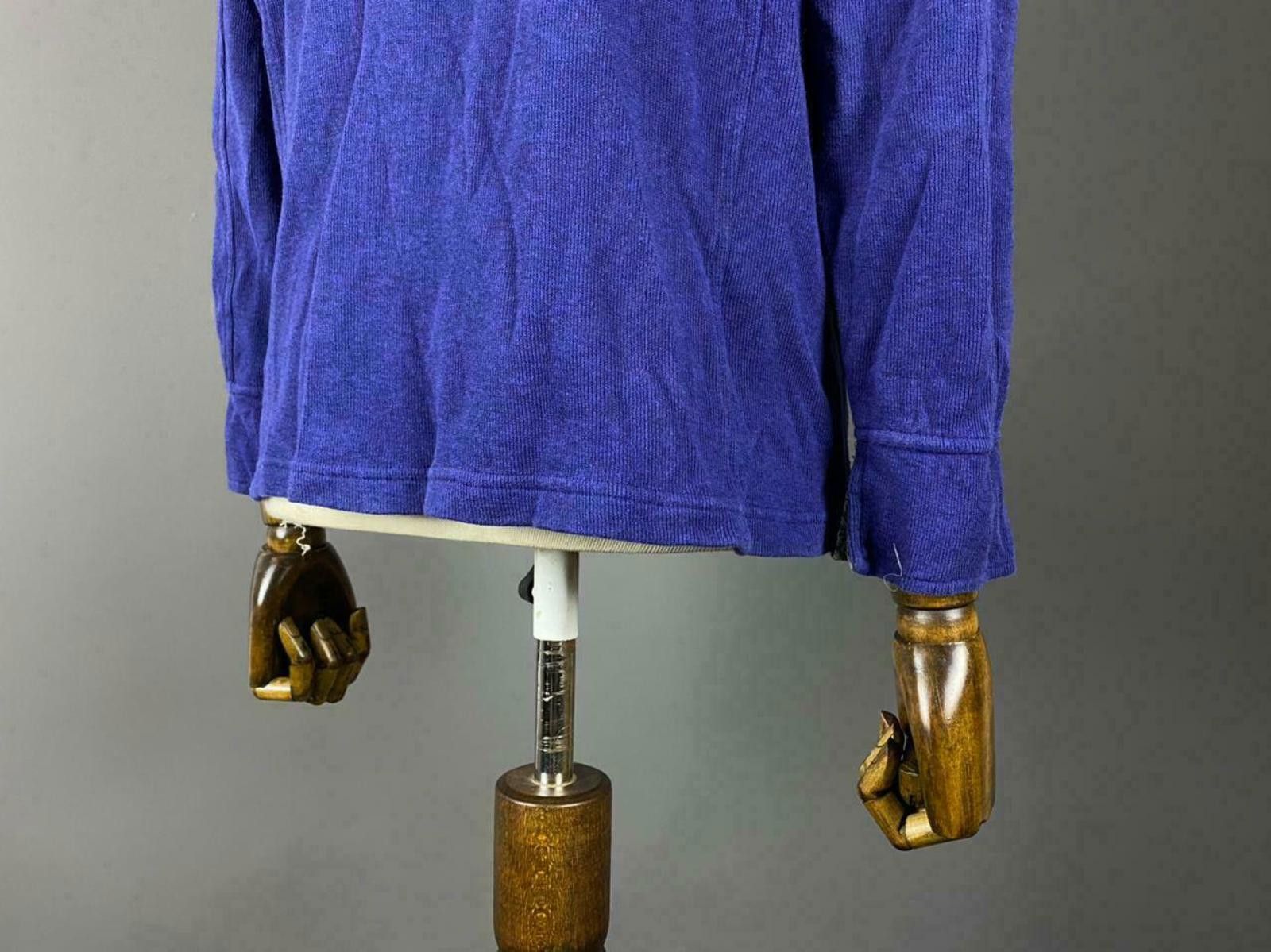 Orvis Men Orvis Blue High Neck 1/4 Zip Long Sleeve Sweater Size L Size US L / EU 52-54 / 3 - 9 Thumbnail