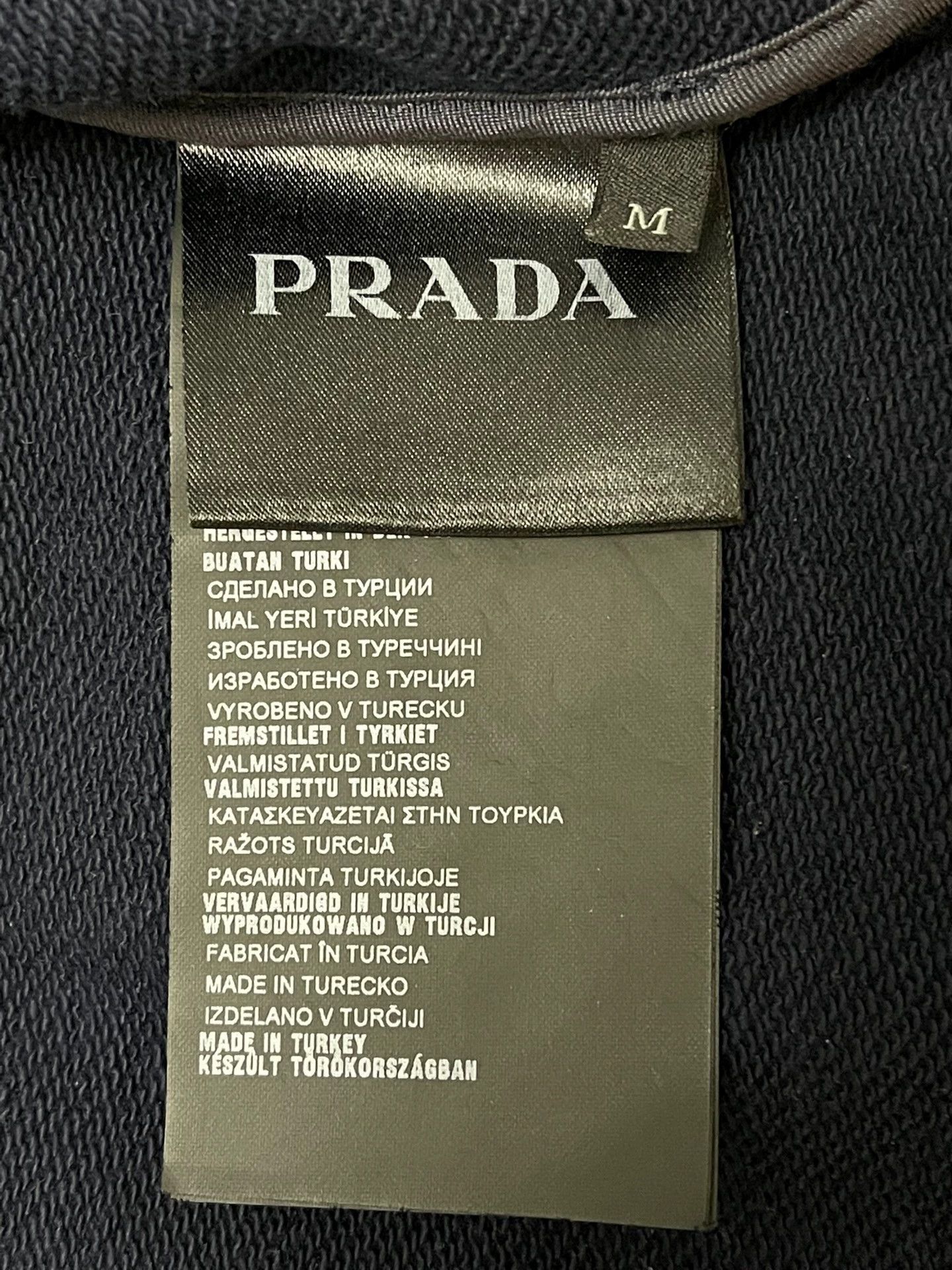 Prada Prada hooded jacket men's M navy blue basic Size US M / EU 48-50 / 2 - 6 Thumbnail