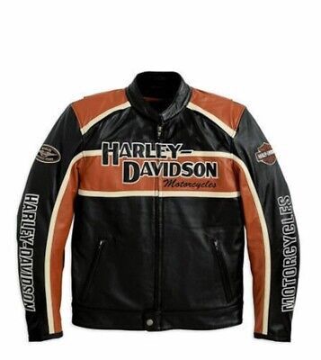 Harley Davidson Vintage Leather Jacket Harley Davidson | Grailed