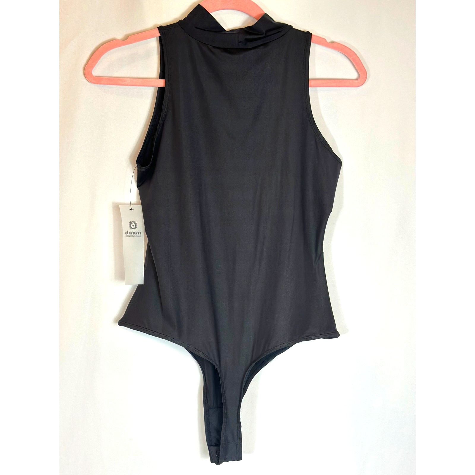 Other Mono b High Cowl Neck Sleeveless Bodysuit Black L Size L / US 10 / IT 46 - 3 Thumbnail