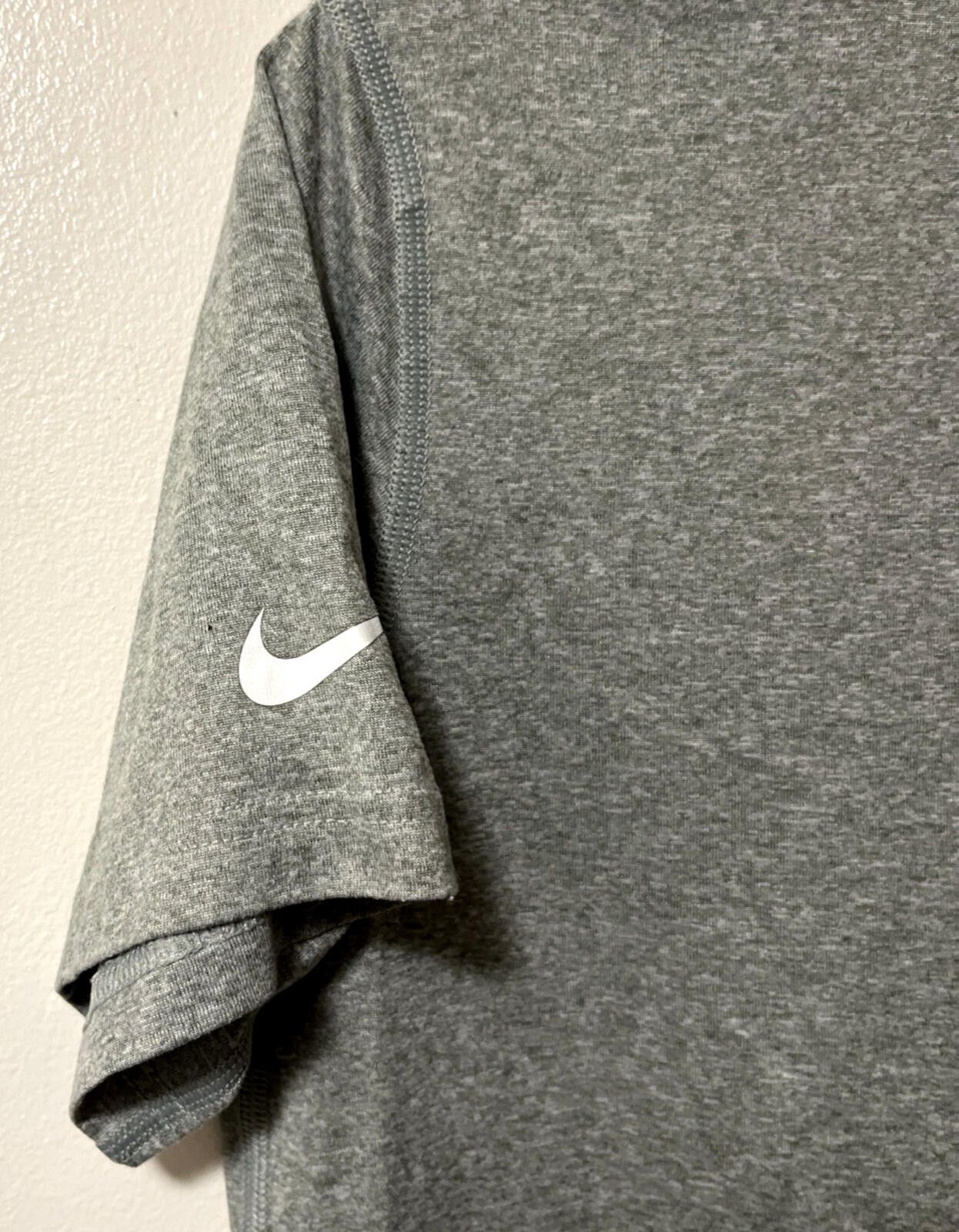 Nike Dallas Cowboys Gray Polyester T-shirt Size Youth M Nike Size ONE SIZE - 4 Thumbnail