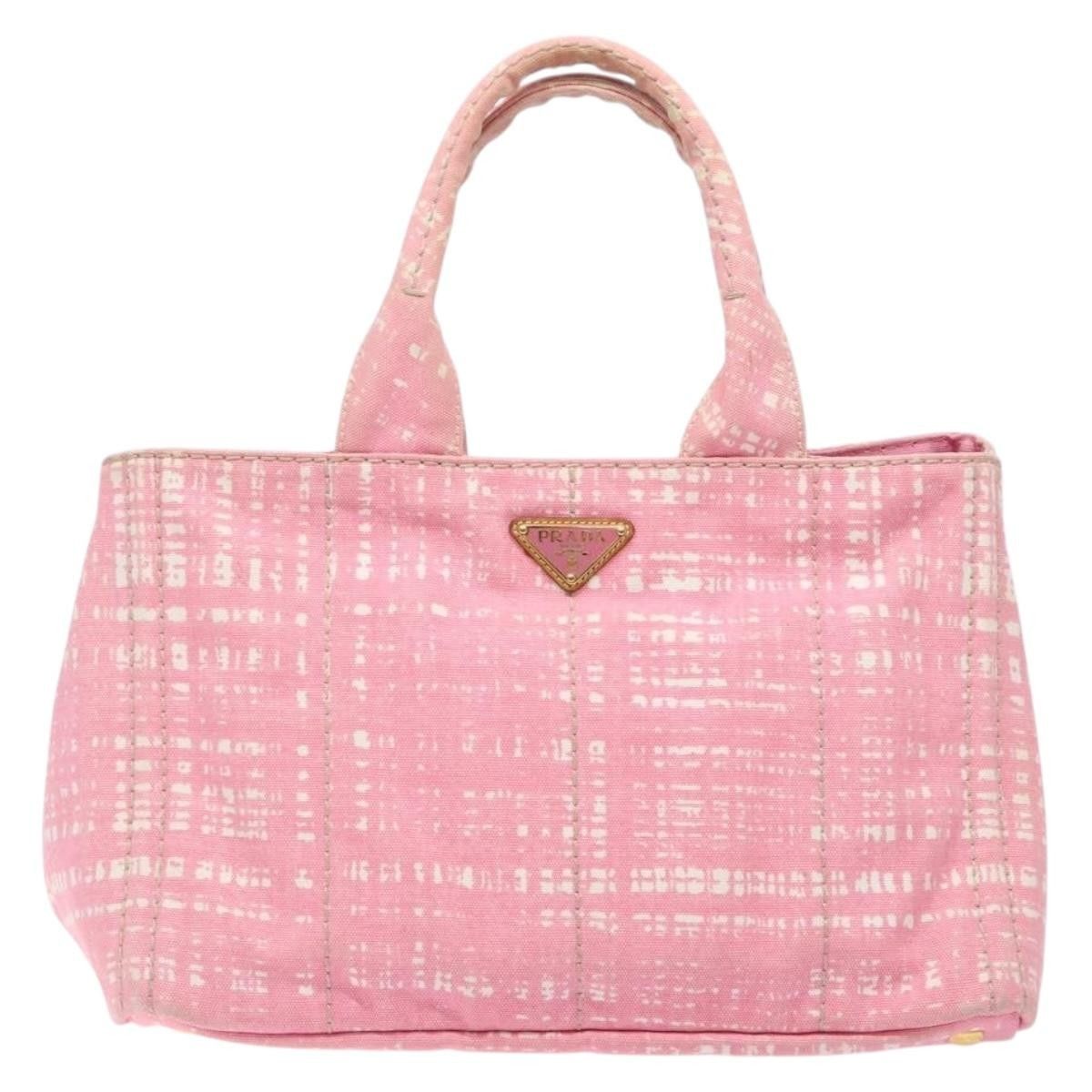 Prada Prada Canapa Open Tote Canvas Size ONE SIZE - 1 Thumbnail