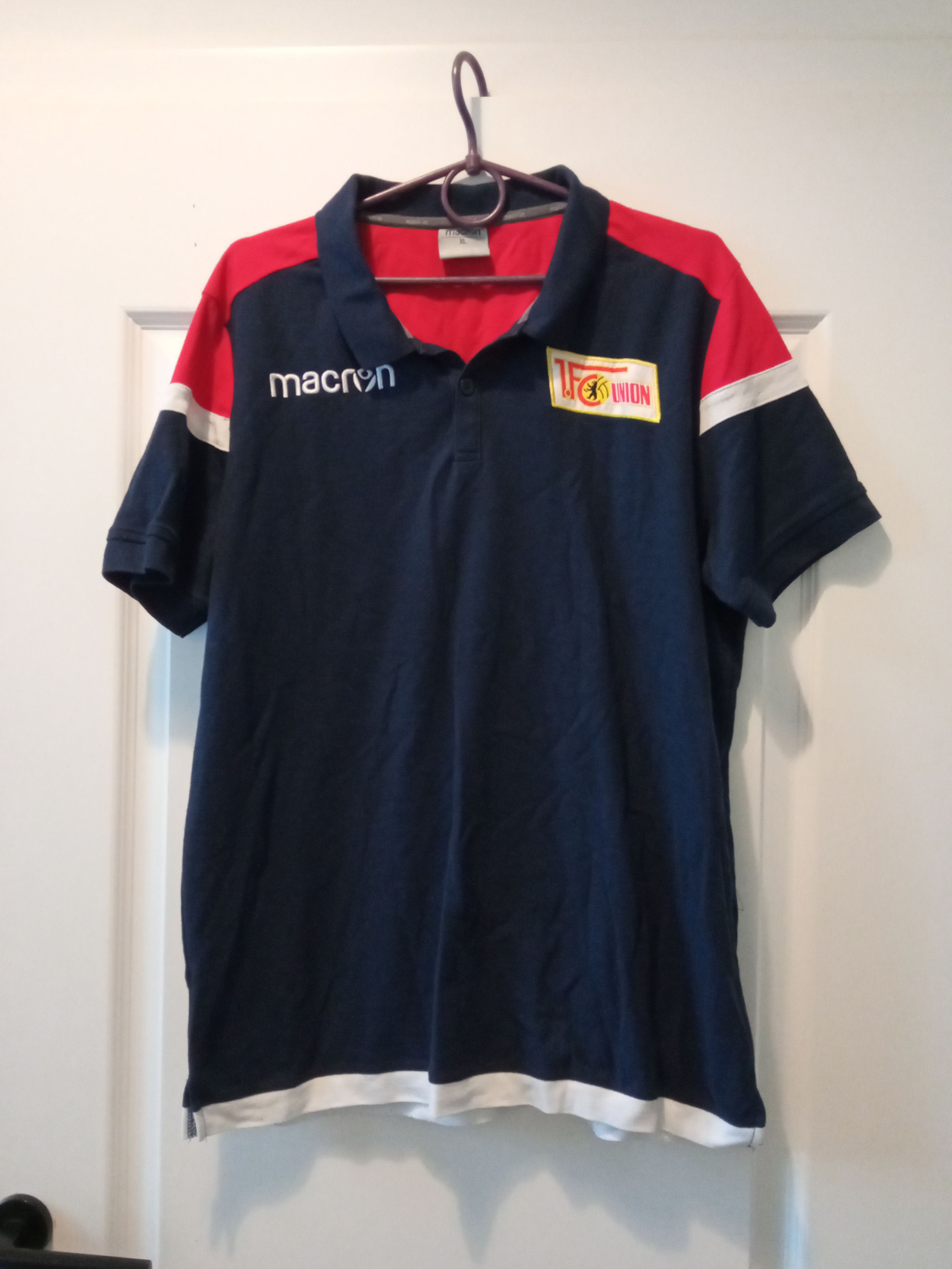 Macron × Vintage 1. FC Union Berlin Football Training Shirts Size US XL / EU 56 / 4 - 1 Thumbnail