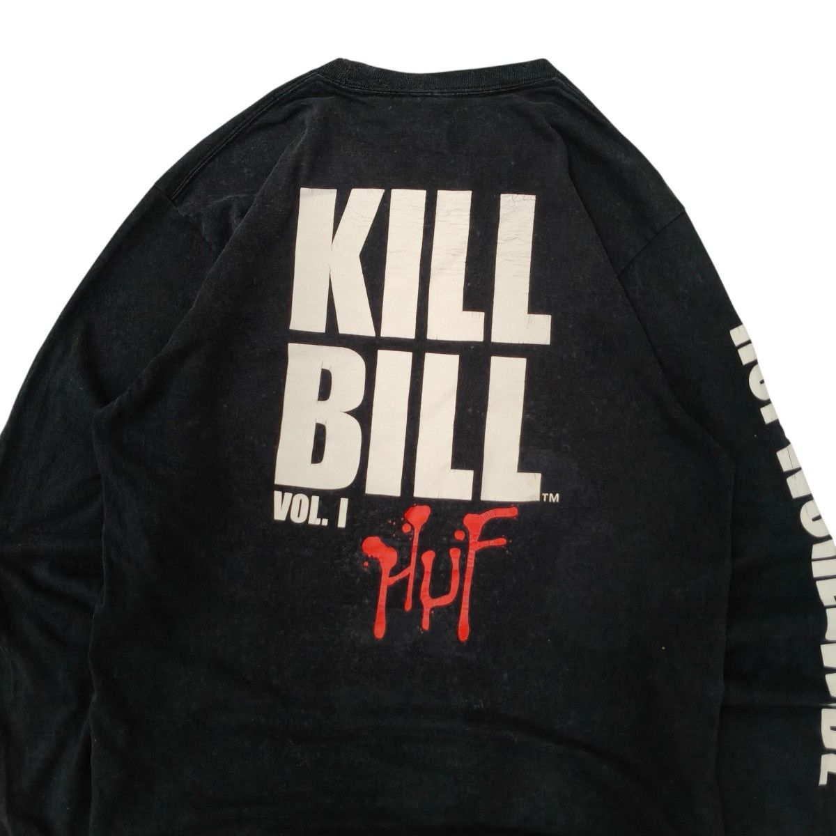 Huf Vintage Y2K Huf Worldwide Kill Bill Vol 1 Long Sleeve Tee Size US M / EU 48-50 / 2 - 4 Thumbnail