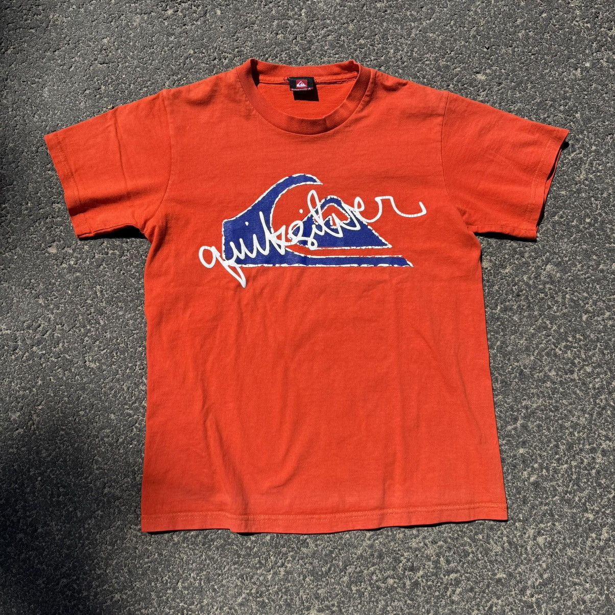 Quiksilver Y2K Quicksilver Graffiti Tees Orange Blokecore slim fit Size US XS / EU 42 / 0 - 2 Thumbnail