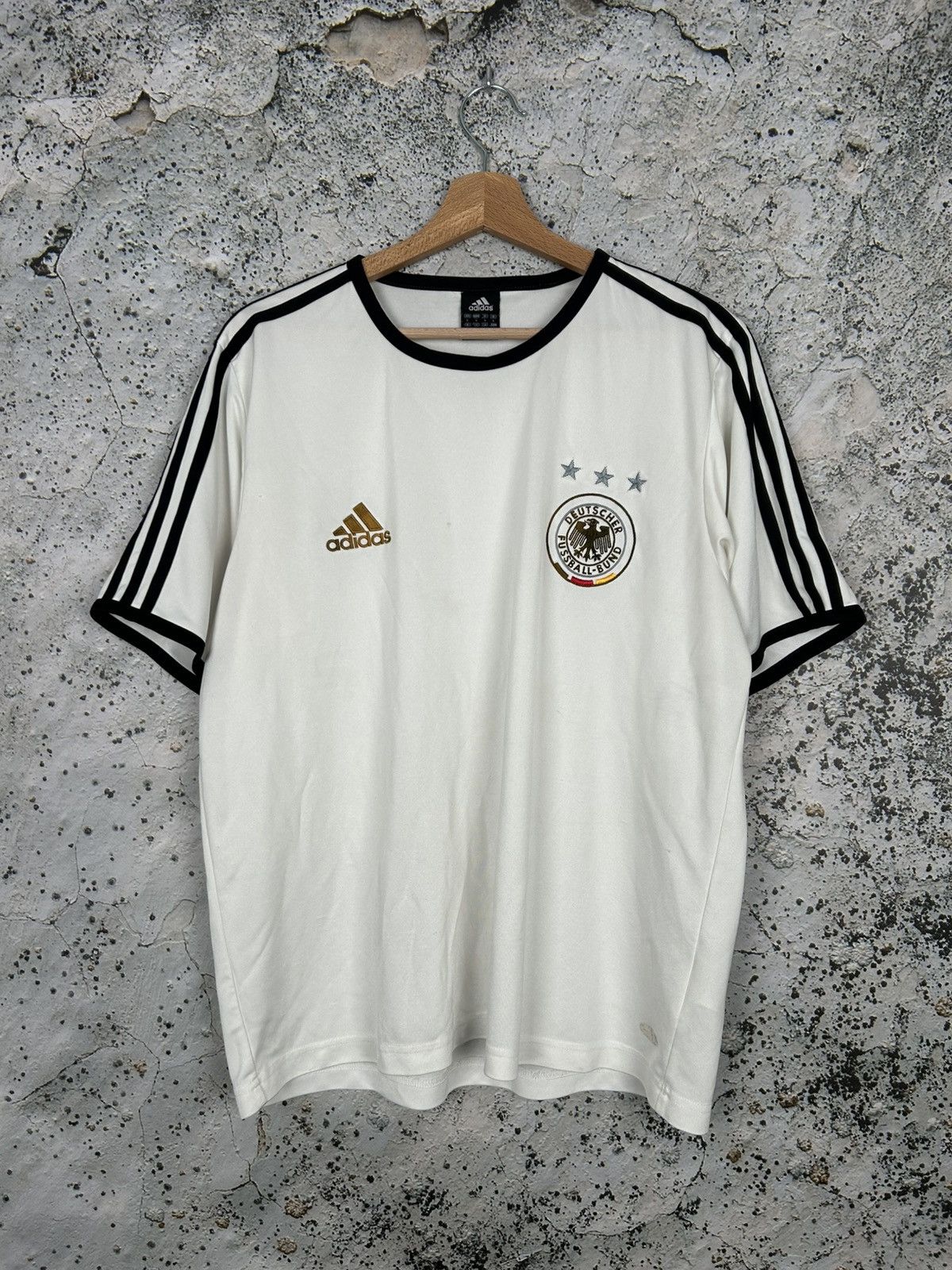 Adidas Vintage Germany Soccer Jersey 2003 Football Adidas Size US L / EU 52-54 / 3 - 1 Thumbnail