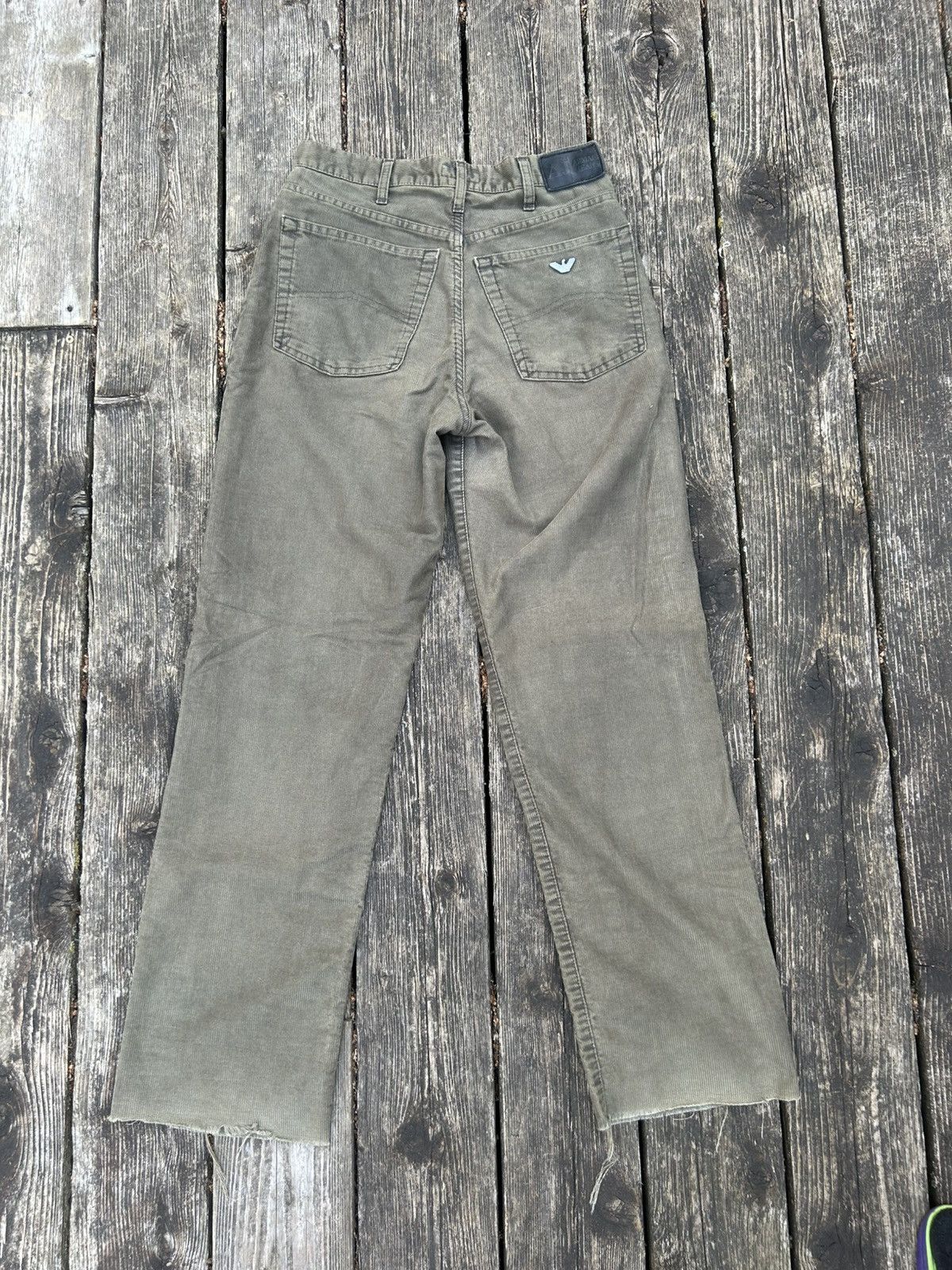 Giorgio Armani Vintage Armani Corduroy Pants Size US 28 / EU 44 - 2 Thumbnail