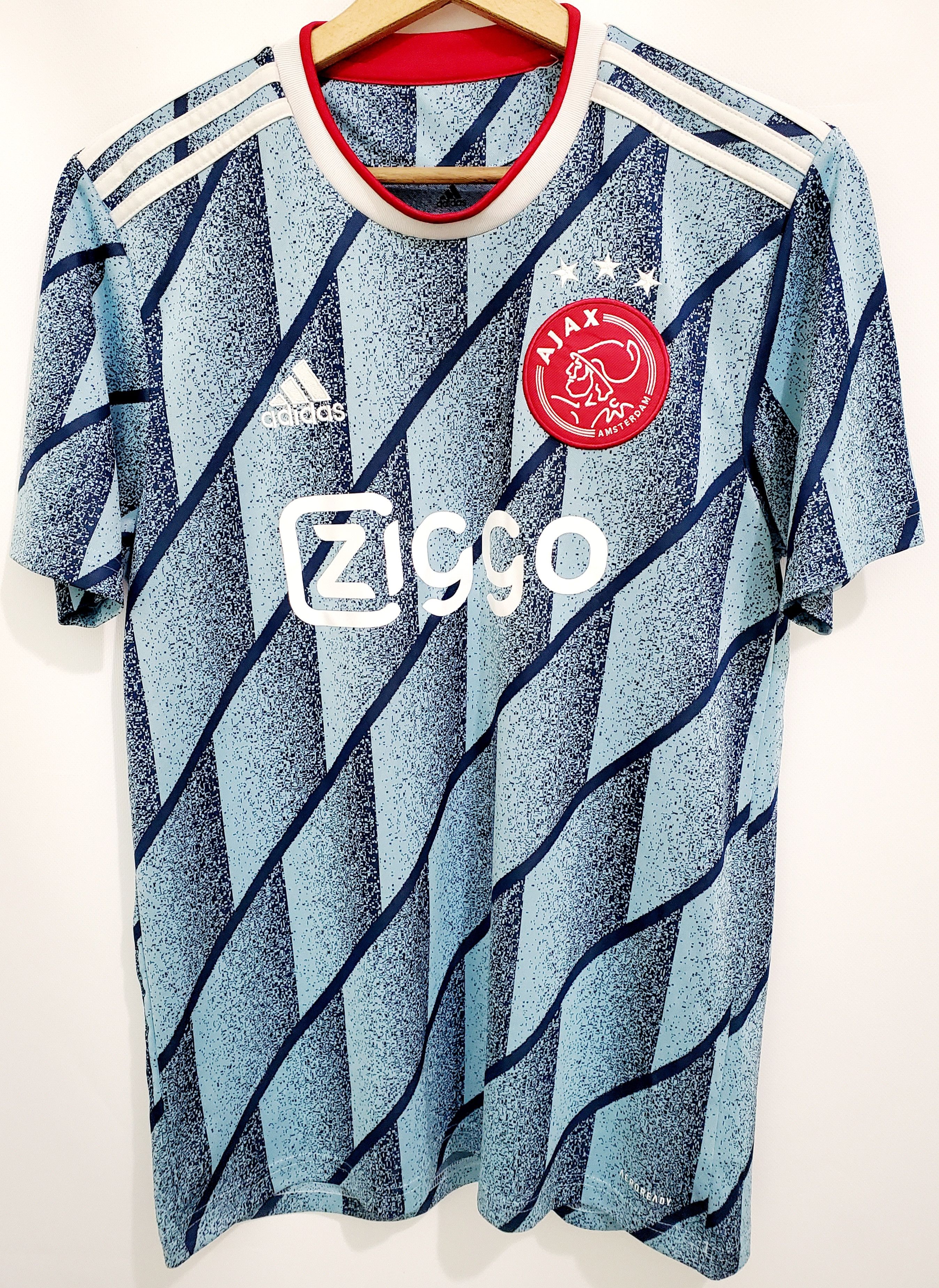Adidas AJAX AMSTERDAM 2020 2021 AWAY soccer jersey M perfect condit Size US M / EU 48-50 / 2 - 1 Thumbnail