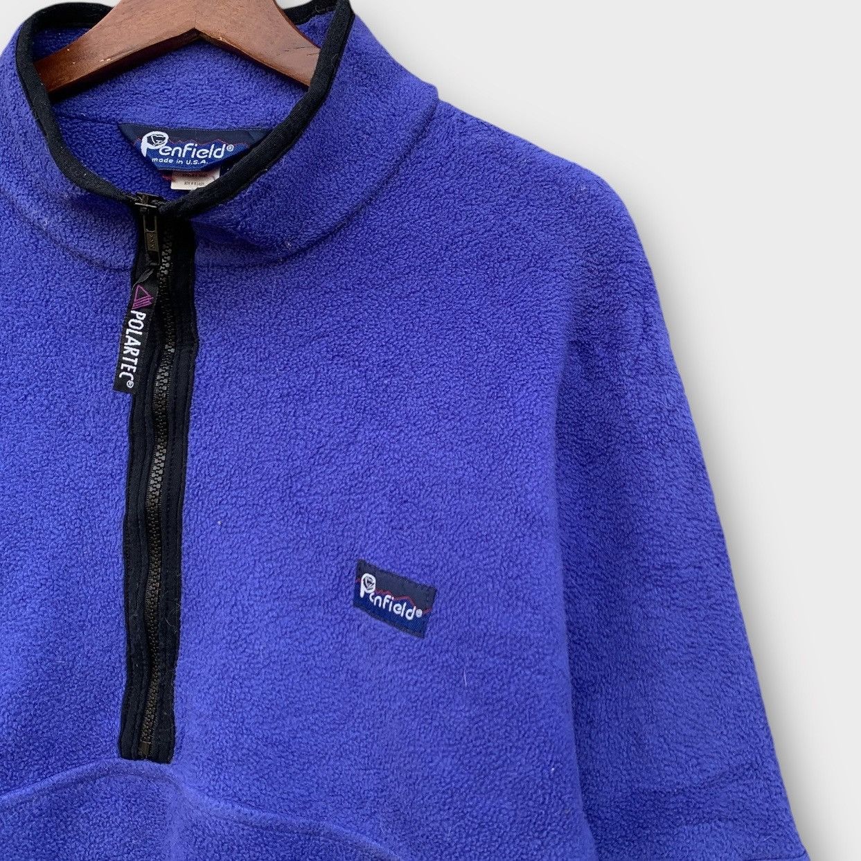 Penfield × Vintage Vintage 90s PENFIELD Fleece Sweater Size S / US 4 / IT 40 - 4 Thumbnail