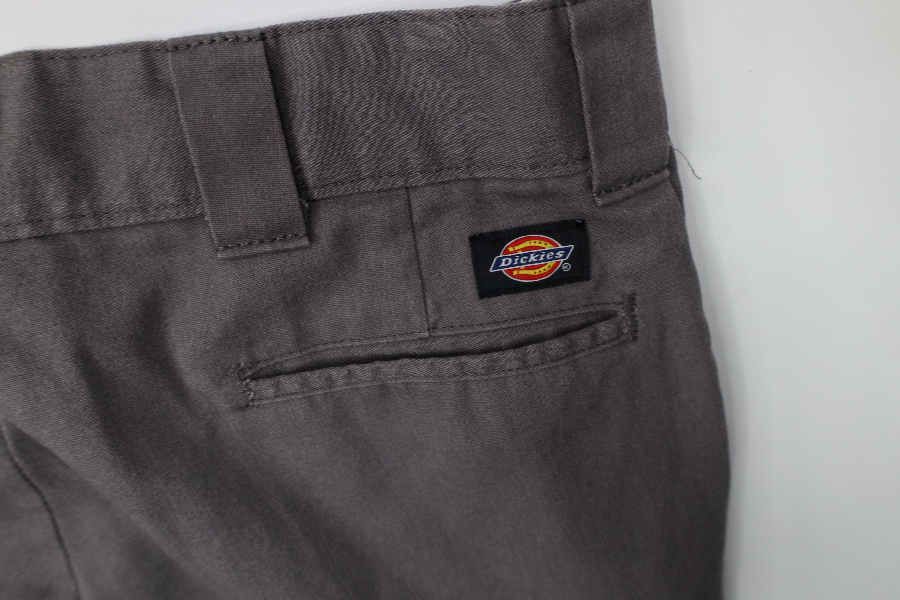 Dickies Vintage Y2K Dickies Straight Wide Leg Cargo Pants Gray Size US 38 / EU 54 - 13 Thumbnail