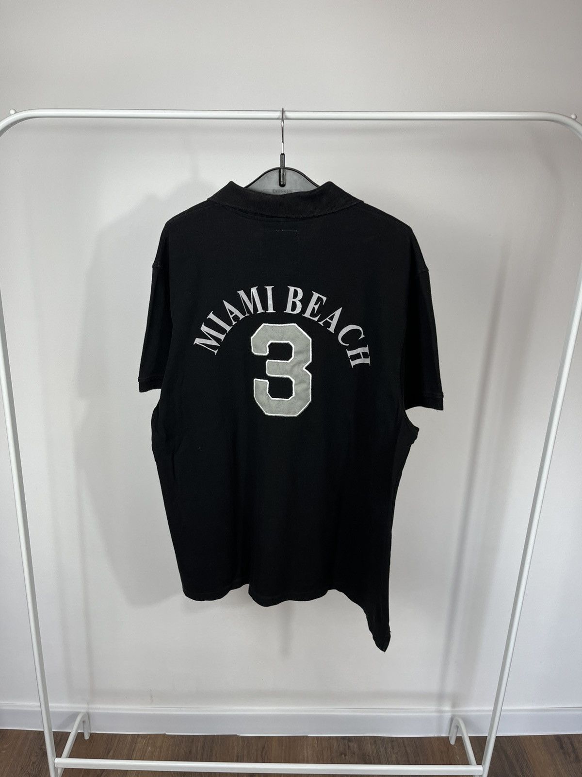 Other Vintage Miami Beach Polo Shirt Black Surf Style Mens XL Size US XL / EU 56 / 4 - 10 Thumbnail