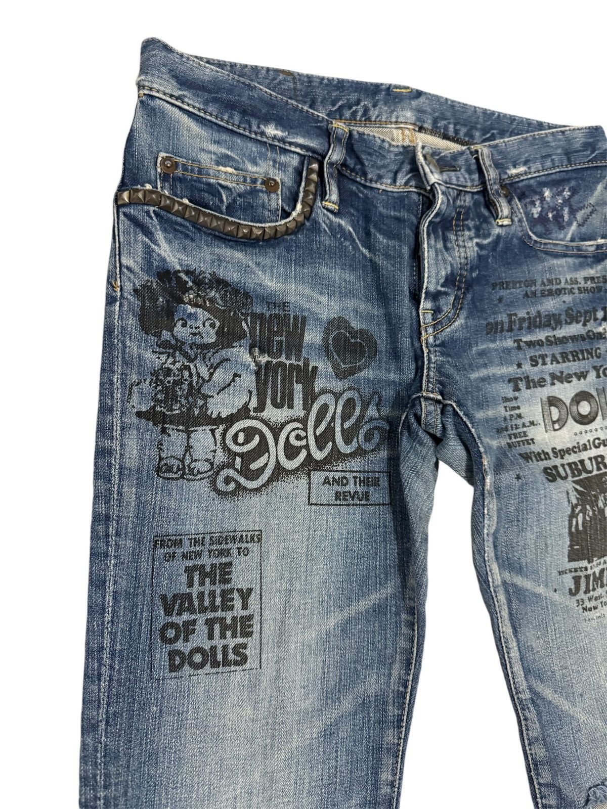 ヒステリックグラマー　デニム　ニューヨーク　ドールズ　xs ヒステリックグラマー デニム ニューヨーク ドールズ xs