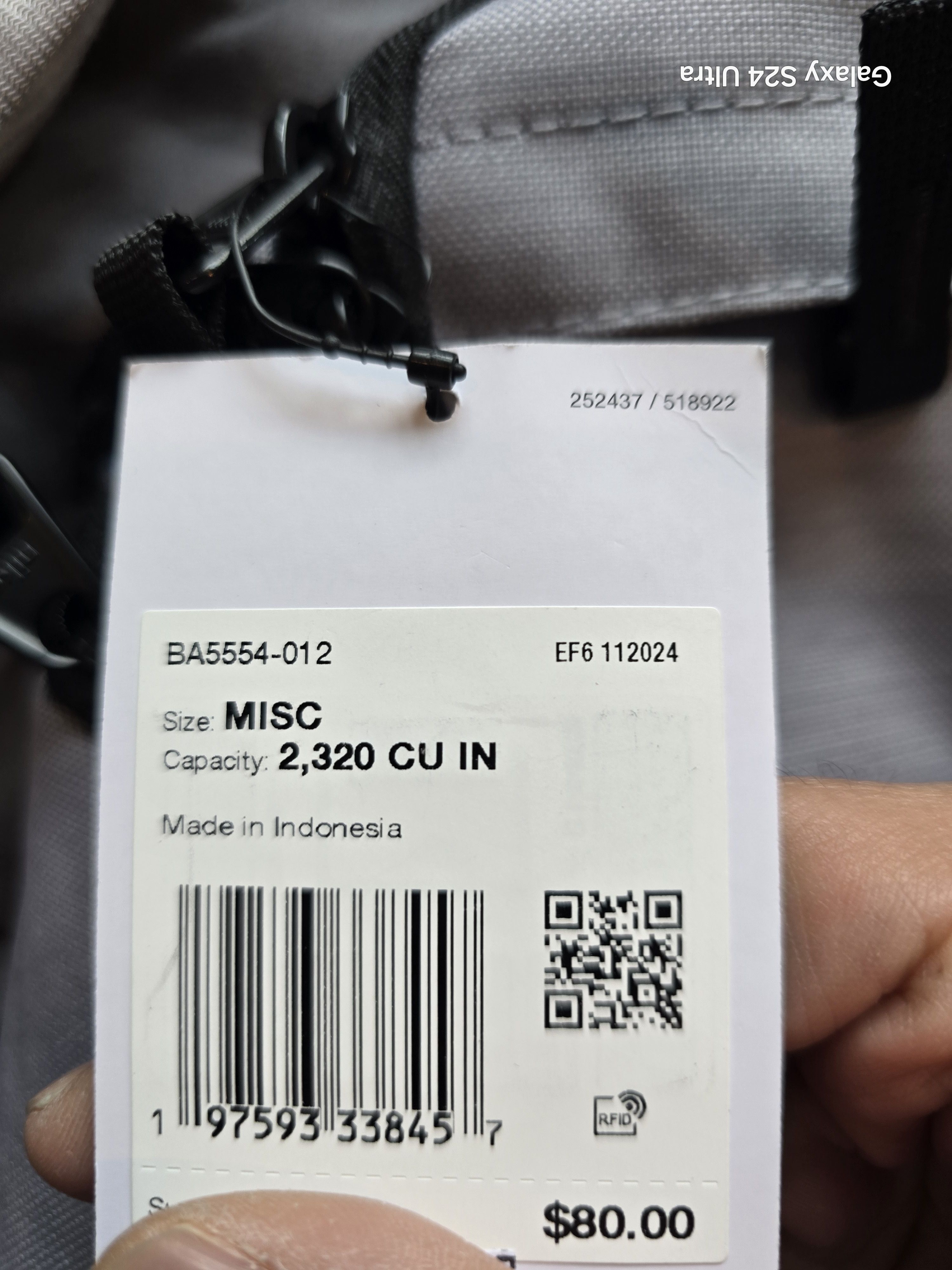 Nike Nike Elite Backpack Size ONE SIZE - 3 Thumbnail