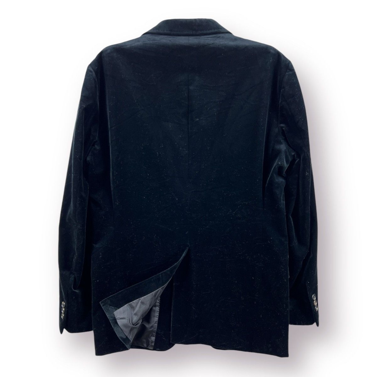 BEAUTY&YOUTH 🔥 United Arrows Japan Black Velvet Blazer Jacket Size US S / EU 44-46 / 1 - 11 Thumbnail